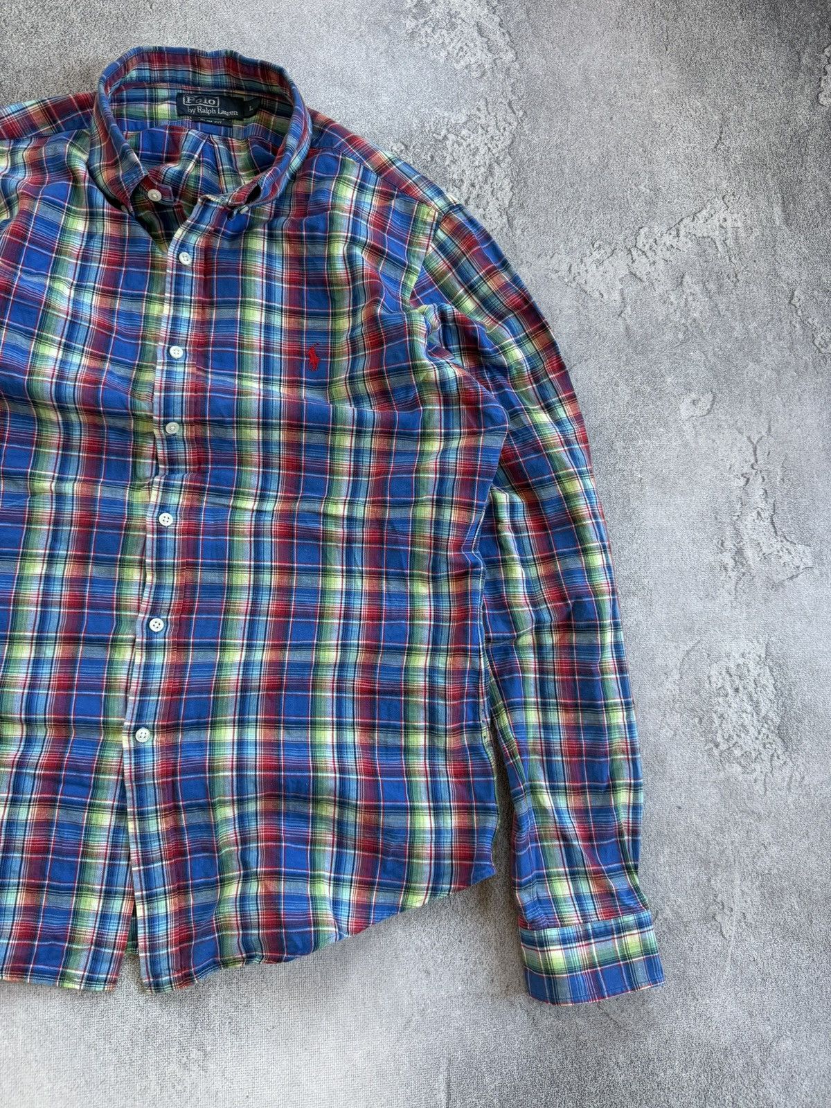 Polo Ralph Lauren Polo Ralph Lauren L/size Chekered flannel shirts 👔 button up Size US L / EU 52-54 / 3 - 10 Thumbnail