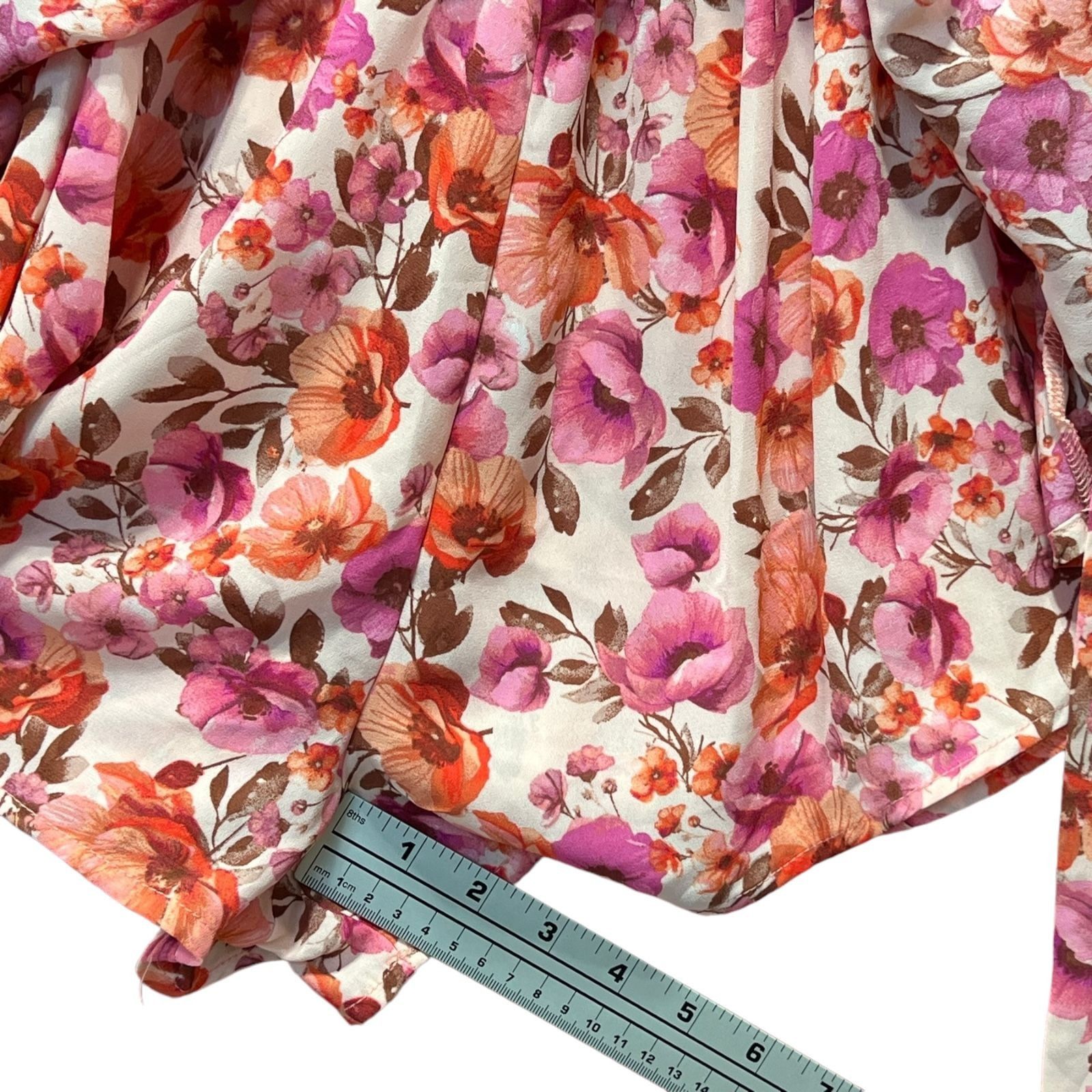 rue21 Rue 21 - Women's Off Shoulder Floral Short Romper - Bell Sle Size ONE SIZE - 10 Thumbnail