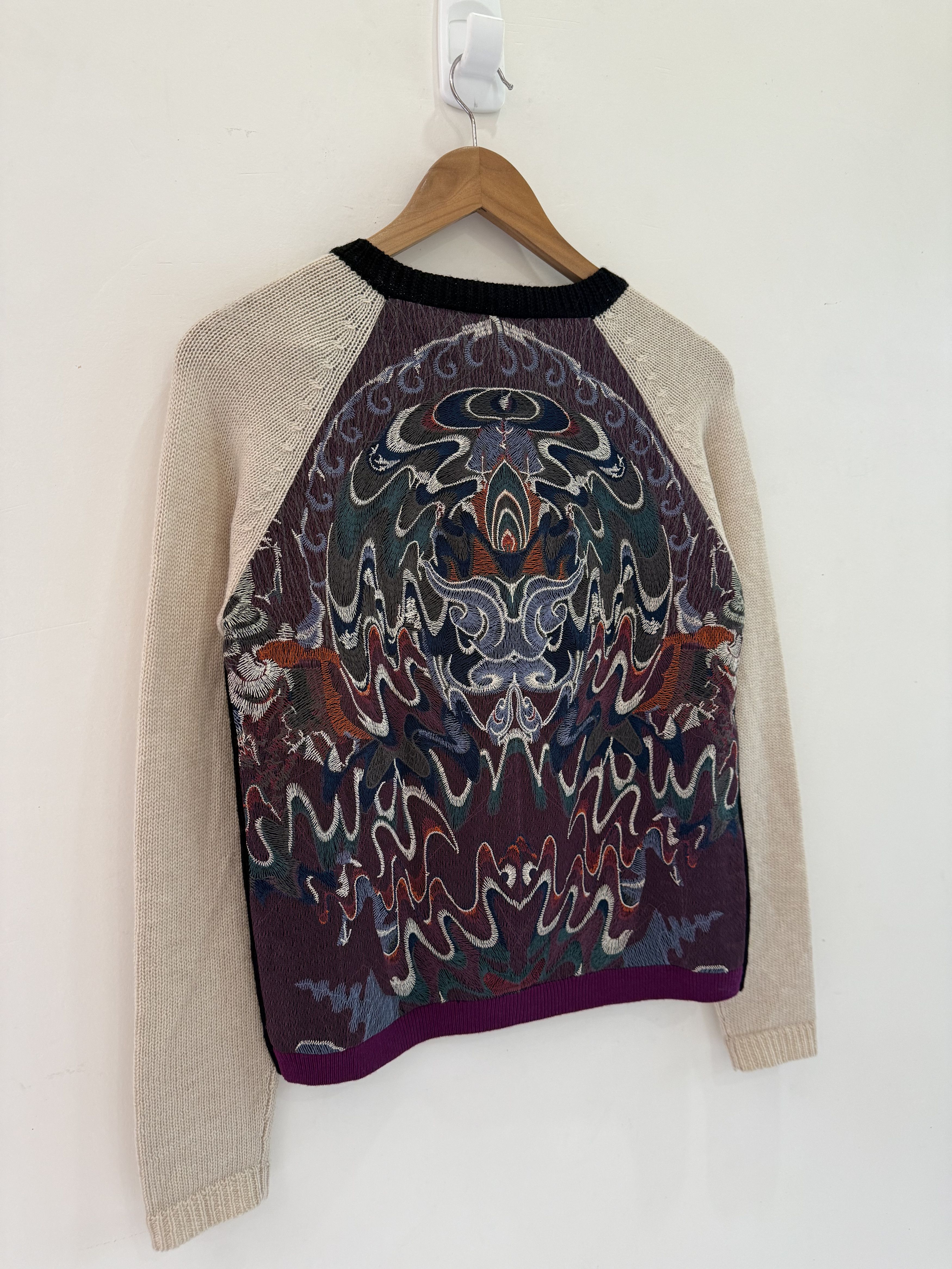 Vivienne Tam Vivienne Tam Embroidery Wool Jacket Size S / US 4 / IT 40 - 4 Thumbnail