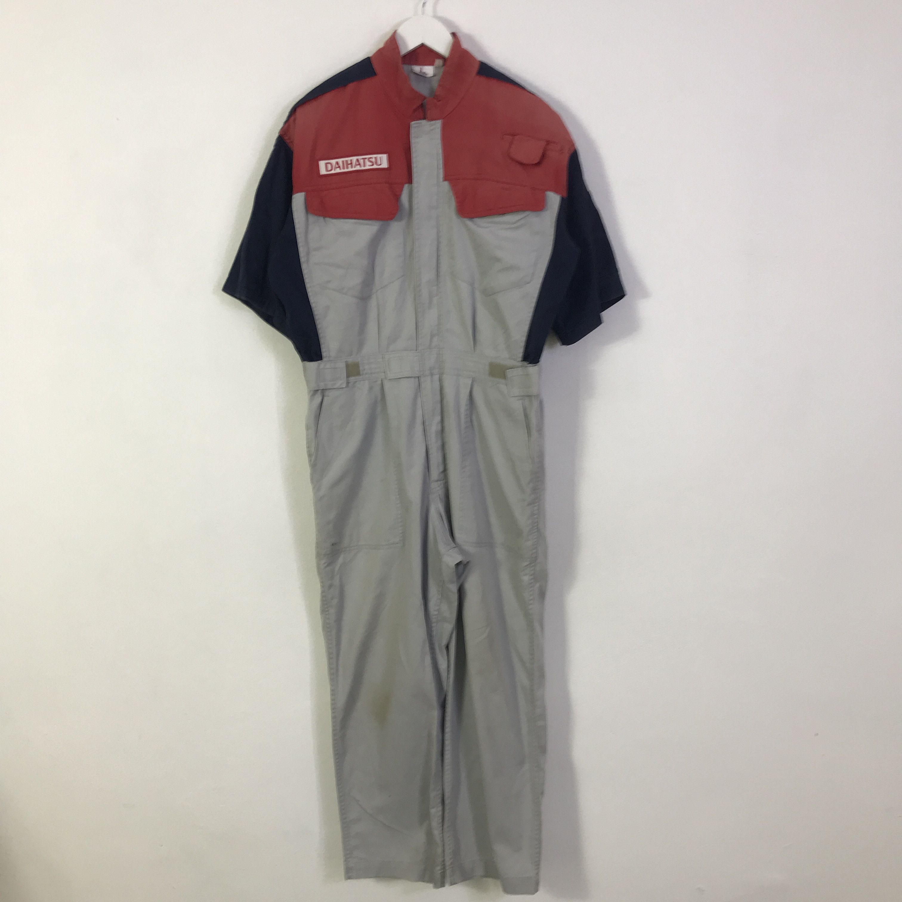 Japanese Brand Daihatsu Japan Work coverall Jacket K122B13 Size US L / EU 52-54 / 3 - 4 Thumbnail