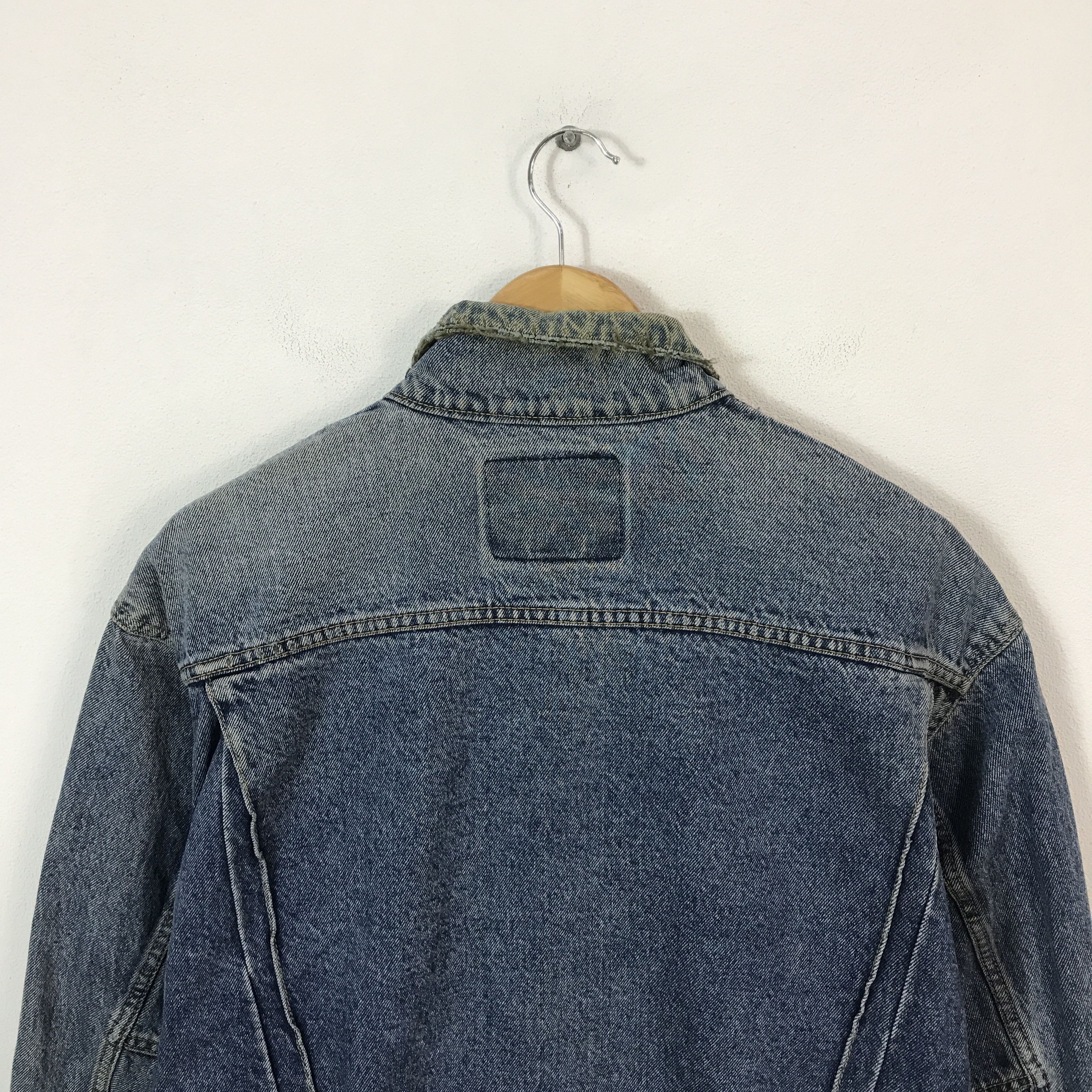 Edwin Vtg Edwin tracker denim jeans jacket Size US XL / EU 56 / 4 - 4 Thumbnail