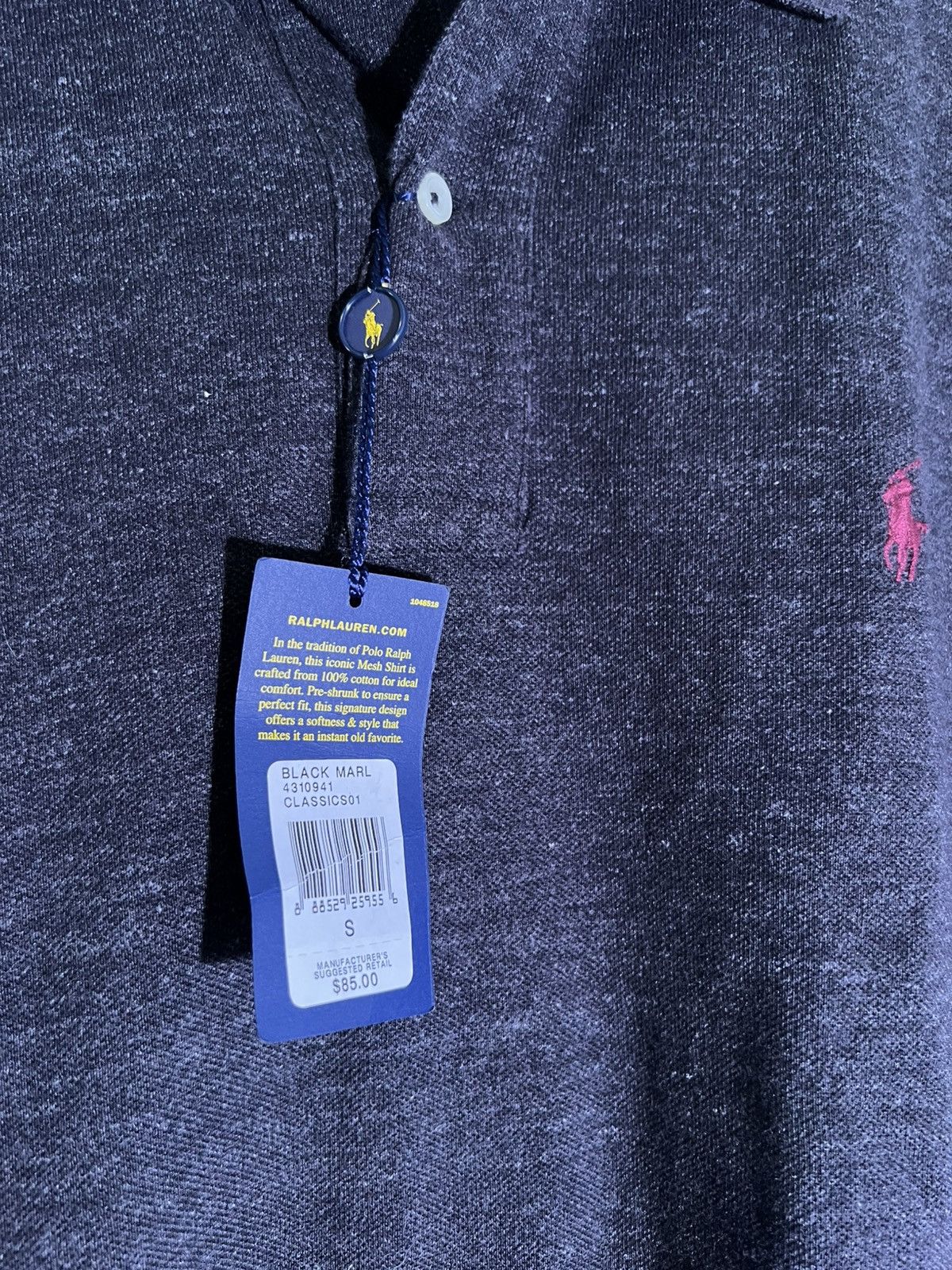 Polo Ralph Lauren Y2K 2000’s VTG Vintage Polo Ralph Lauren Grey Collar Shirt Size US S / EU 44-46 / 1 - 6 Thumbnail