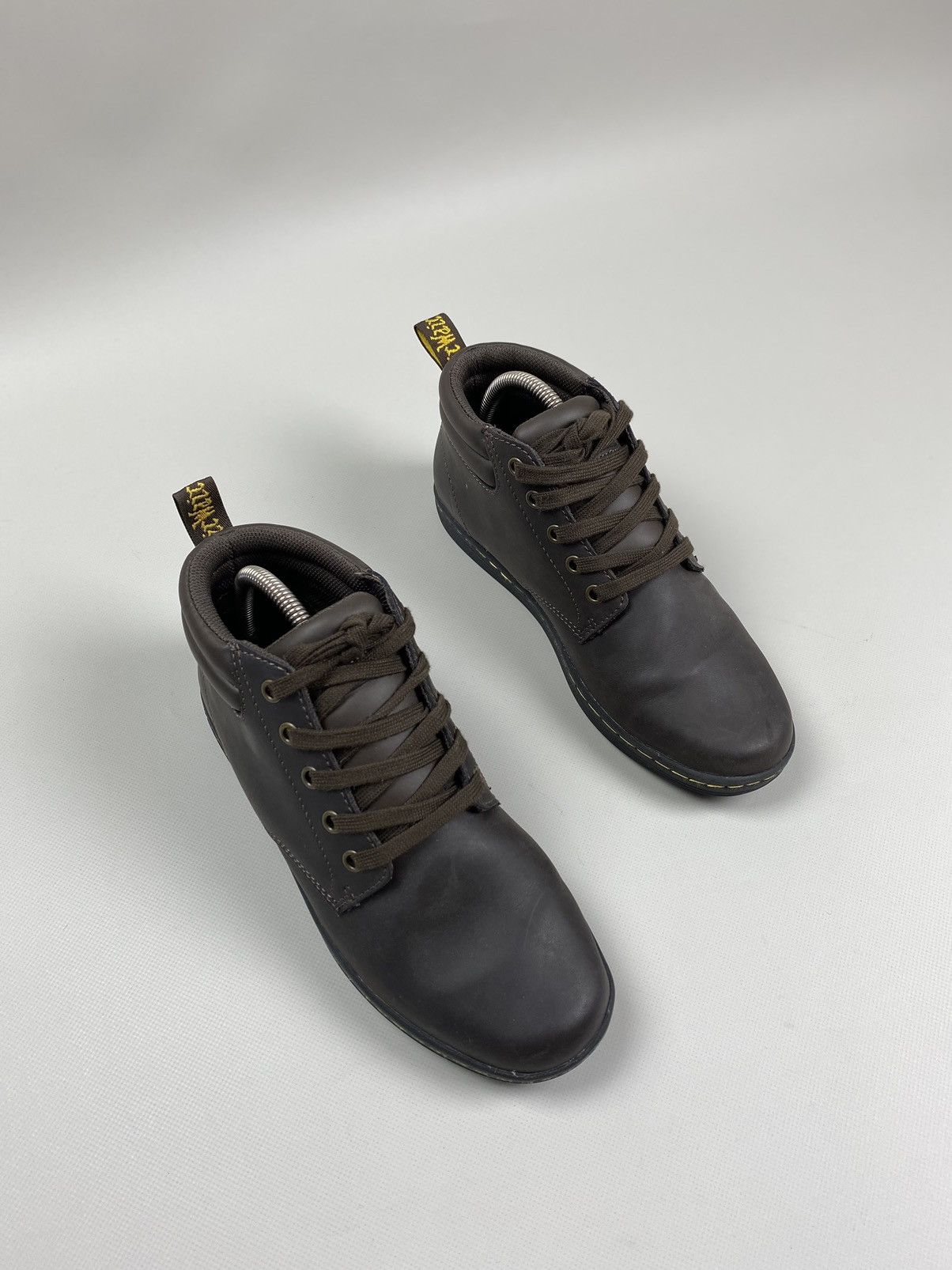 Dr. Martens × Vintage Dr. Martens Maleke ladies leather boots shoes Size US 8 / IT 38 - 3 Thumbnail