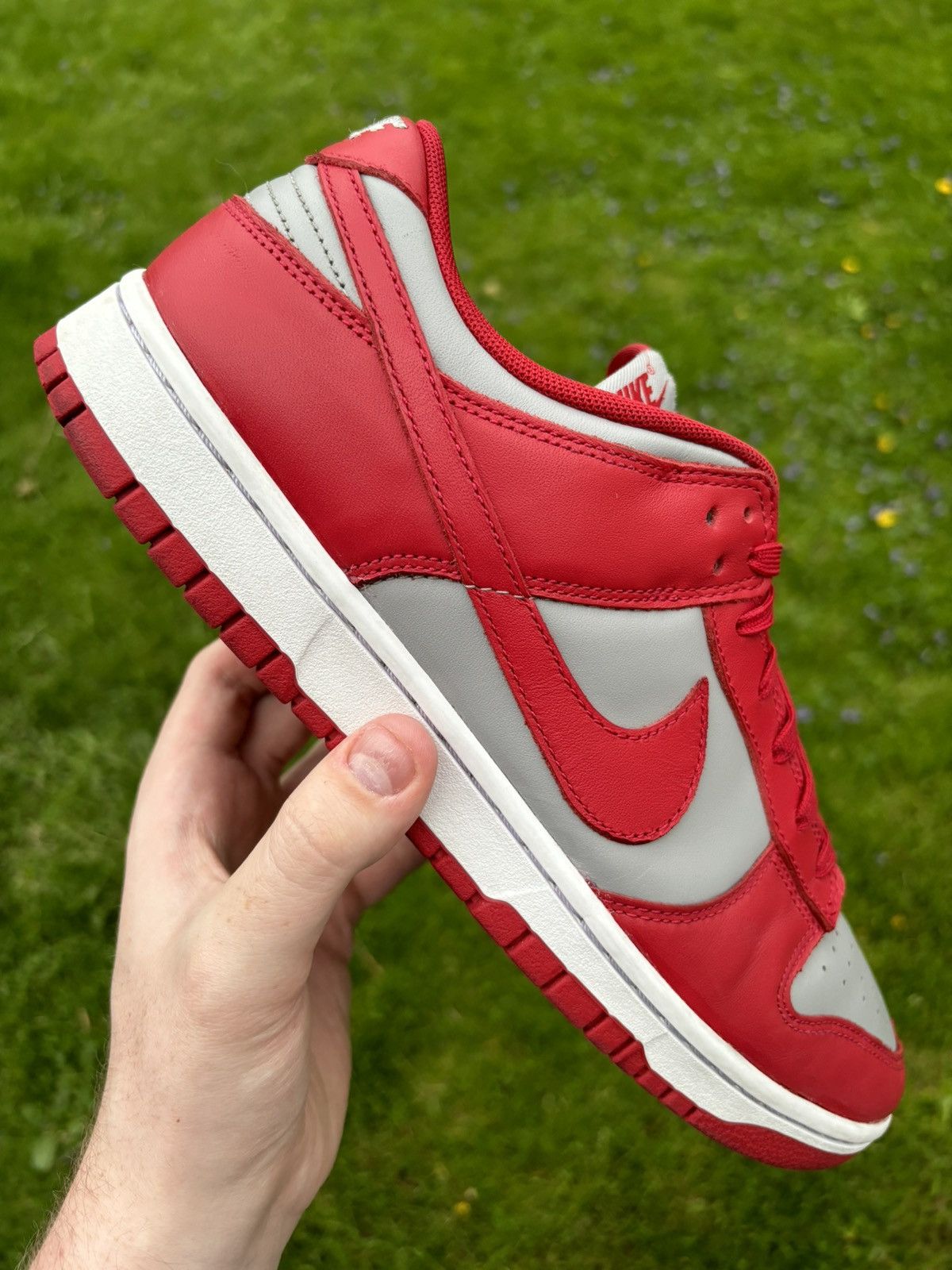 image of Nike Dunk Low Sp Unlv 2021 Size 11.5 Shoes in Red, Men's