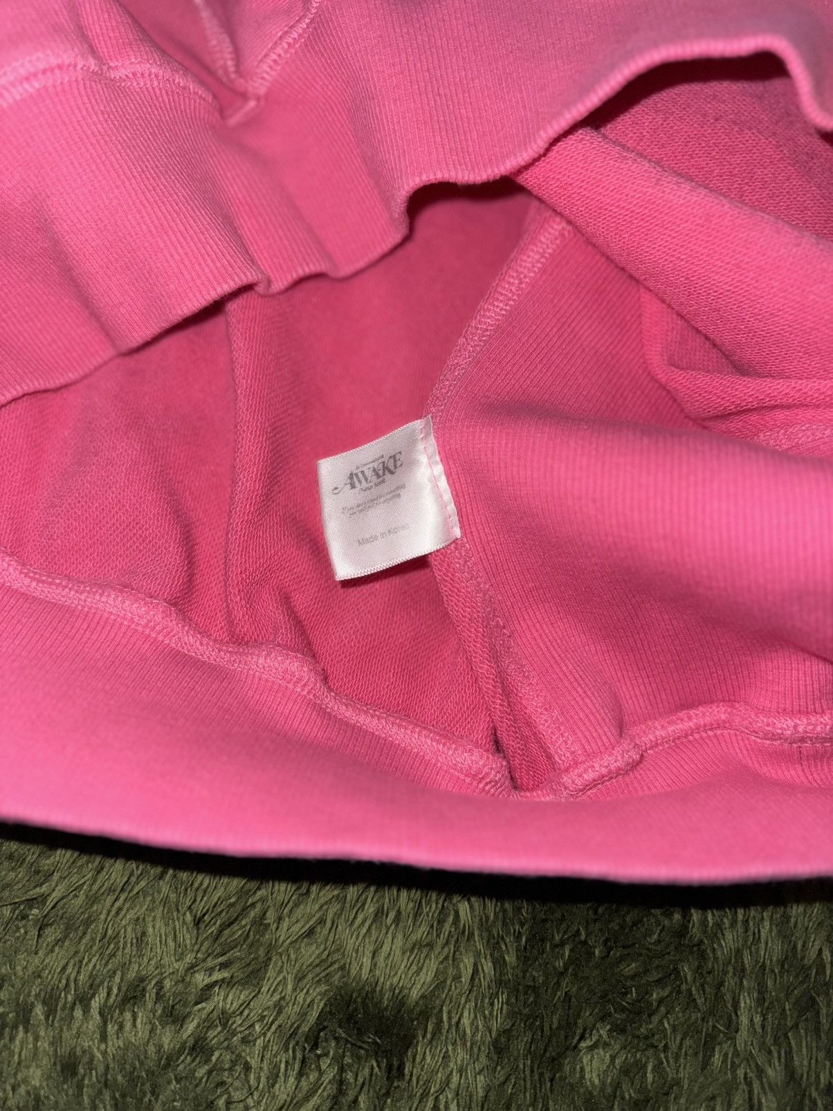 Awake NY [L] Awake NY Appliqué Embroidery Logo Hoodie Pink Size US L / EU 52-54 / 3 - 6 Thumbnail