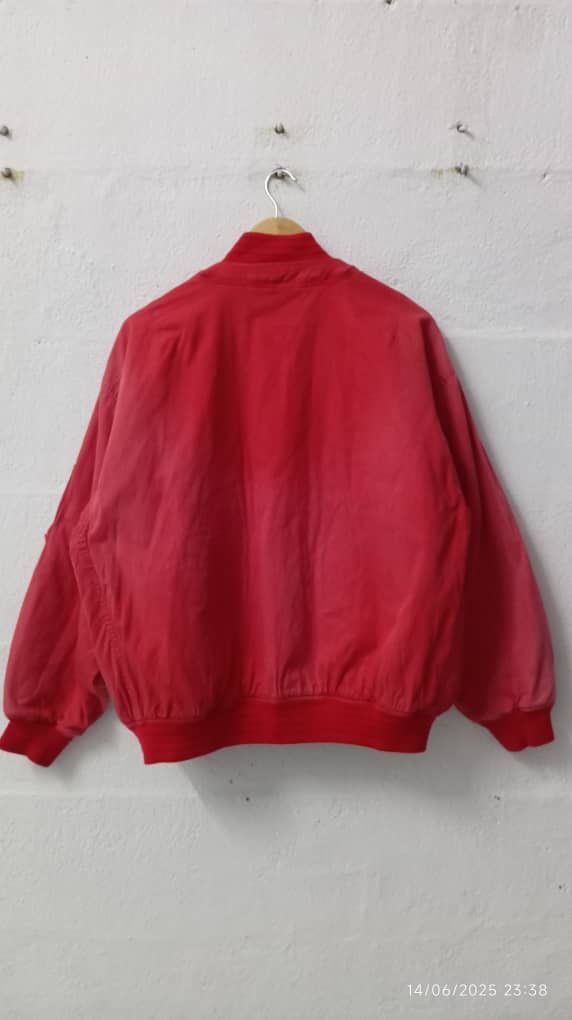 Japanese Brand × Vintage Vintage Grandeur Faded Red Flight Jacket Size US L / EU 52-54 / 3 - 2 Thumbnail