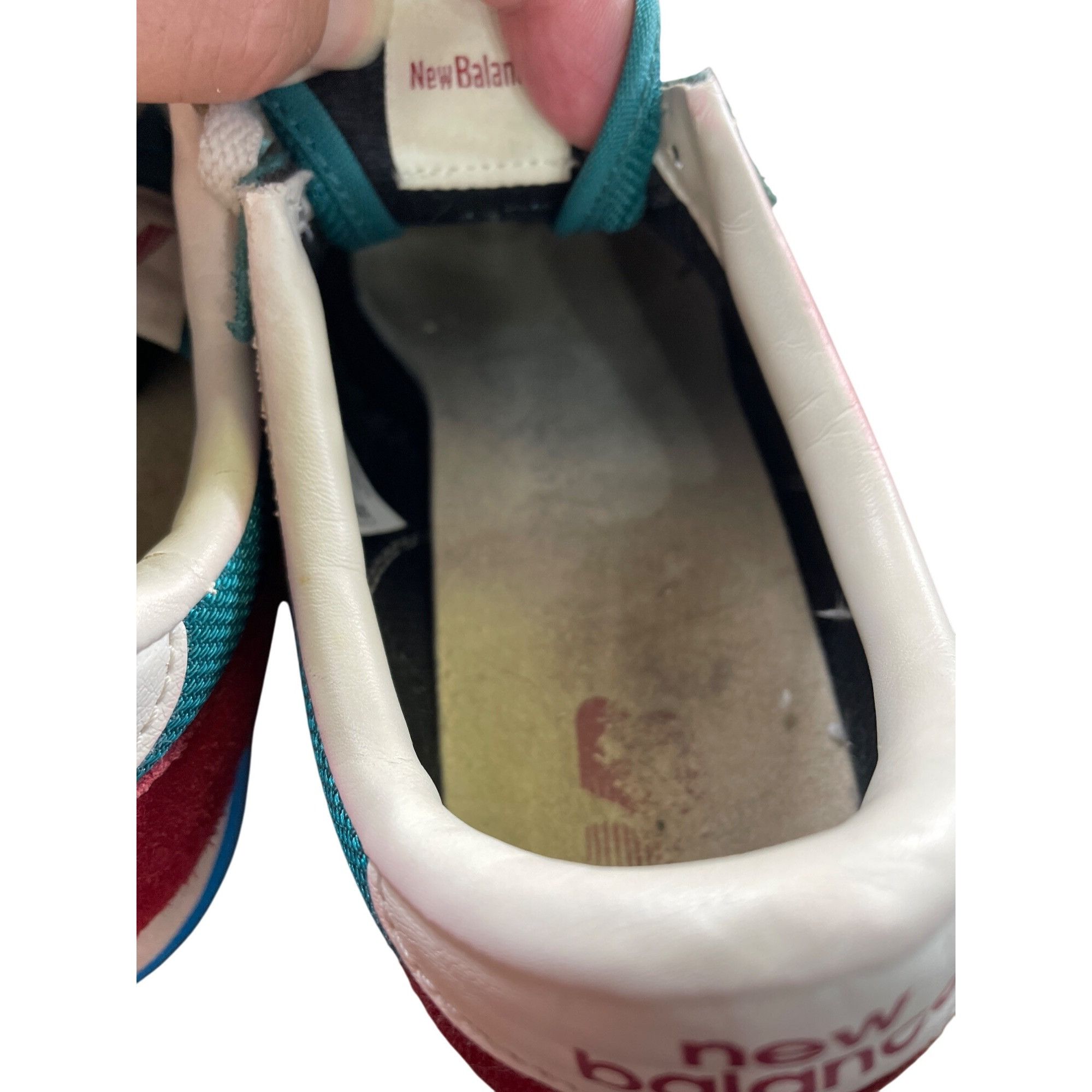 New Balance New Balance 620 Womens Red Green Suede Sneakers Size 9 SKU 8 Size US 9 / IT 39 - 8 Thumbnail
