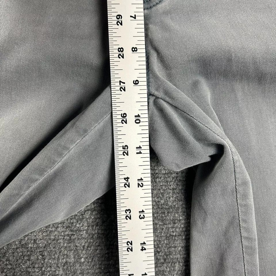Prana Prana Pants Womens 6 Gray Chino Tapered Leg Casual Slash Size 28" / US 6 / IT 42 - 4 Thumbnail