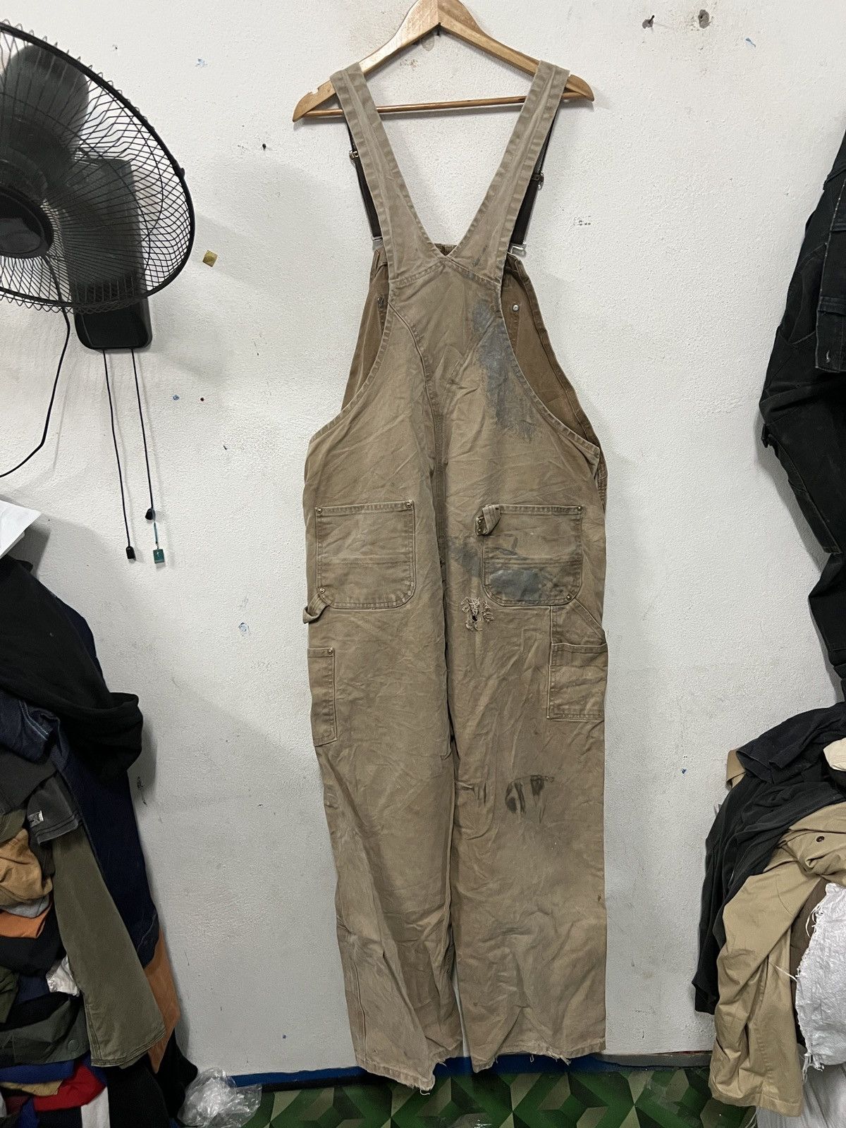 Carhartt Vintage Carhartt Distress Overall Size 46 Size US 44 / EU 60 - 6 Thumbnail