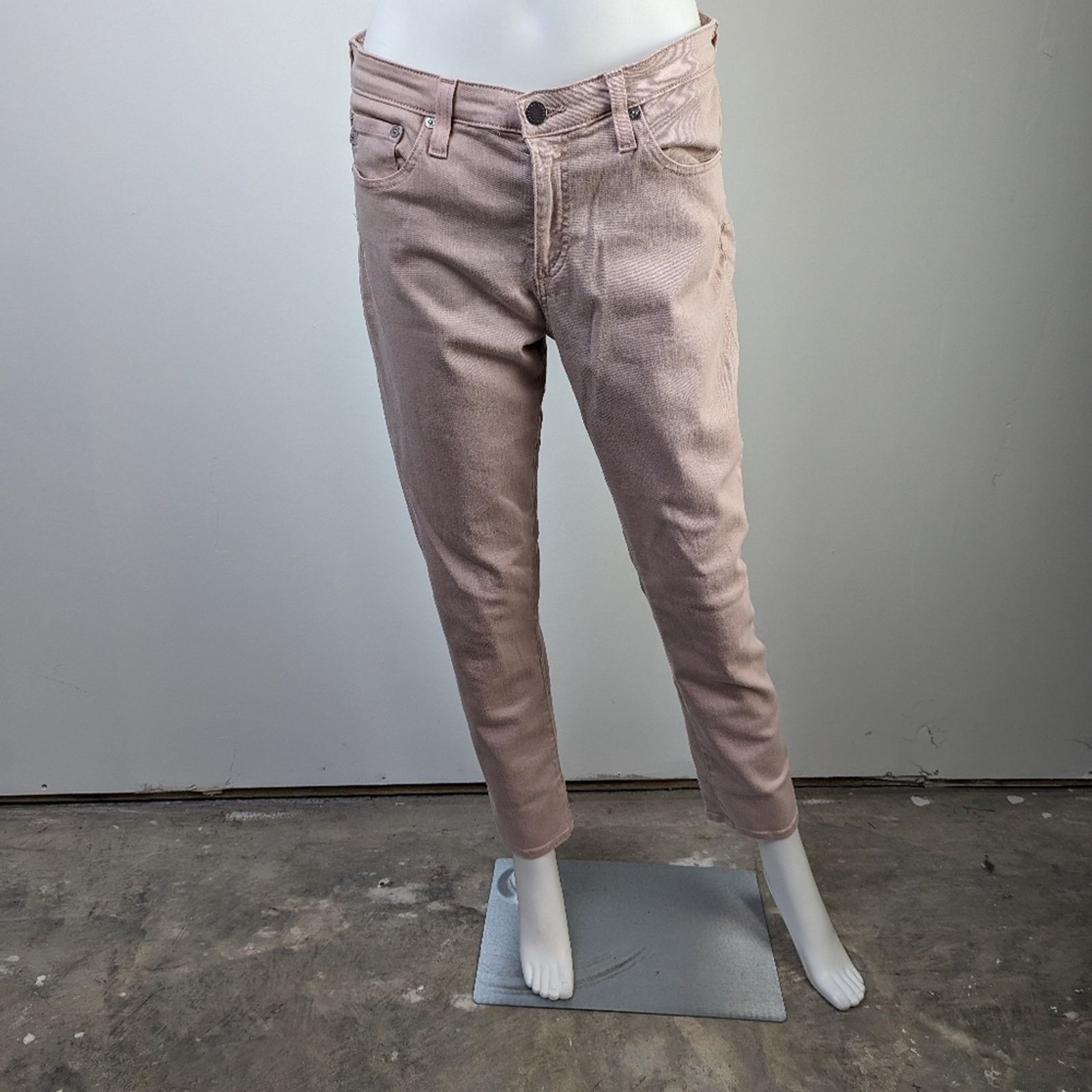 AG Adriano Goldschmied AG The Abbey Mid Rise Skinny Jeans - 30 R Size 30" / US 8 / IT 44 - 9 Thumbnail