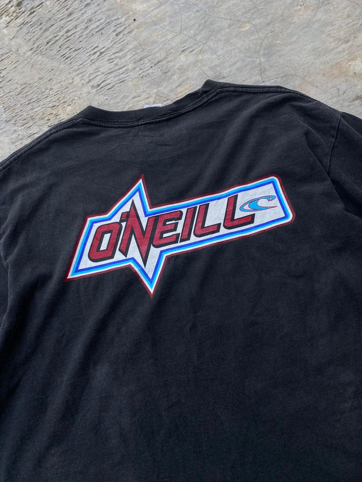 O'Neill 1990s - O'Neill Vintage Logo Center Front Big Back Logo Tees Size US XL / EU 56 / 4 - 3 Thumbnail