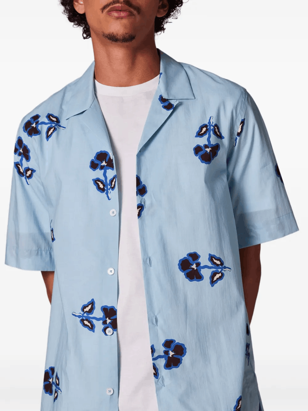Other Tri Flower Revere Shirt Size US M / EU 48-50 / 2 - 3 Thumbnail