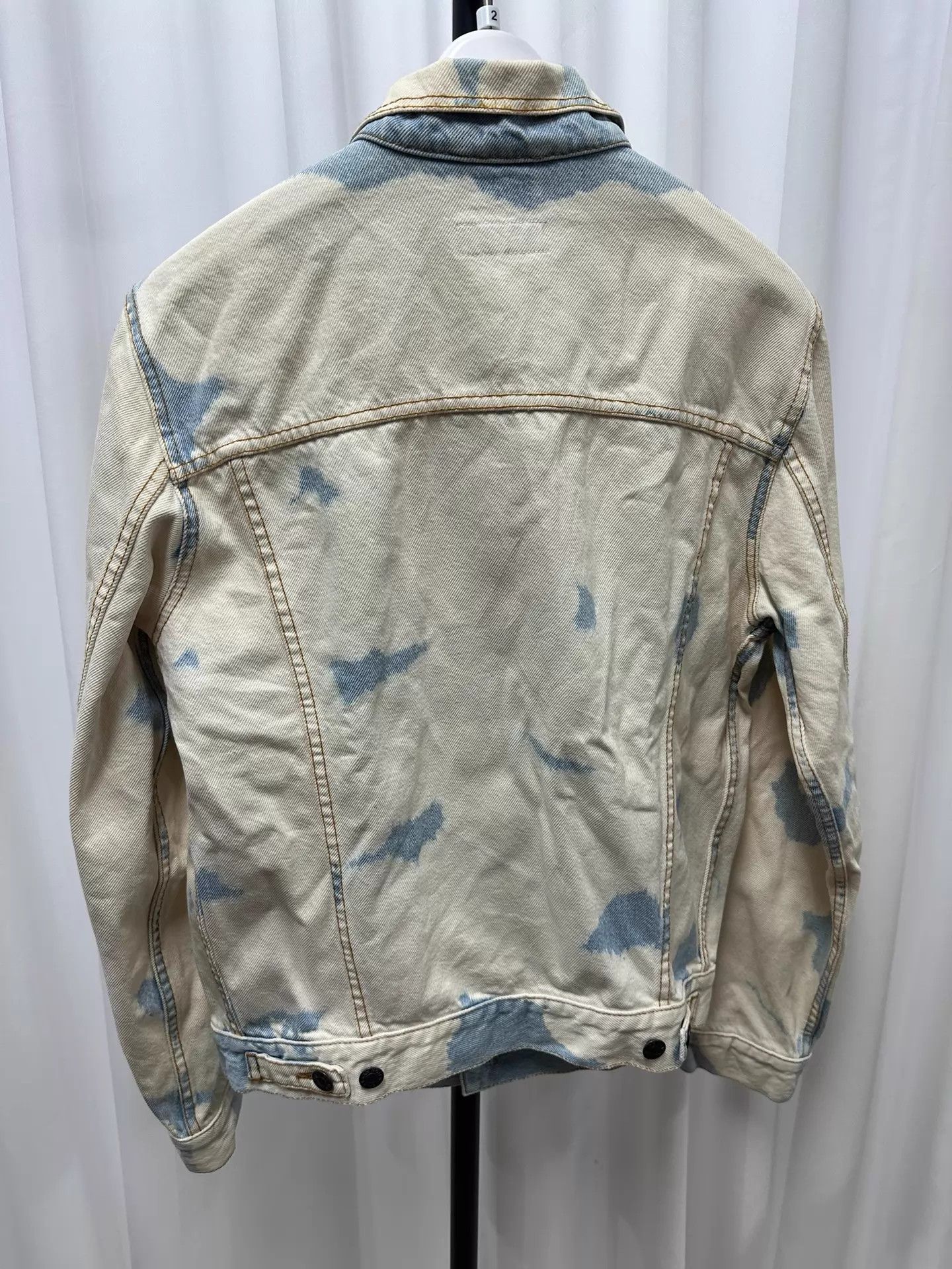 Dries Van Noten Dries Van Noten White Cloud Denim Jacket M Size US M / EU 48-50 / 2 - 4 Thumbnail