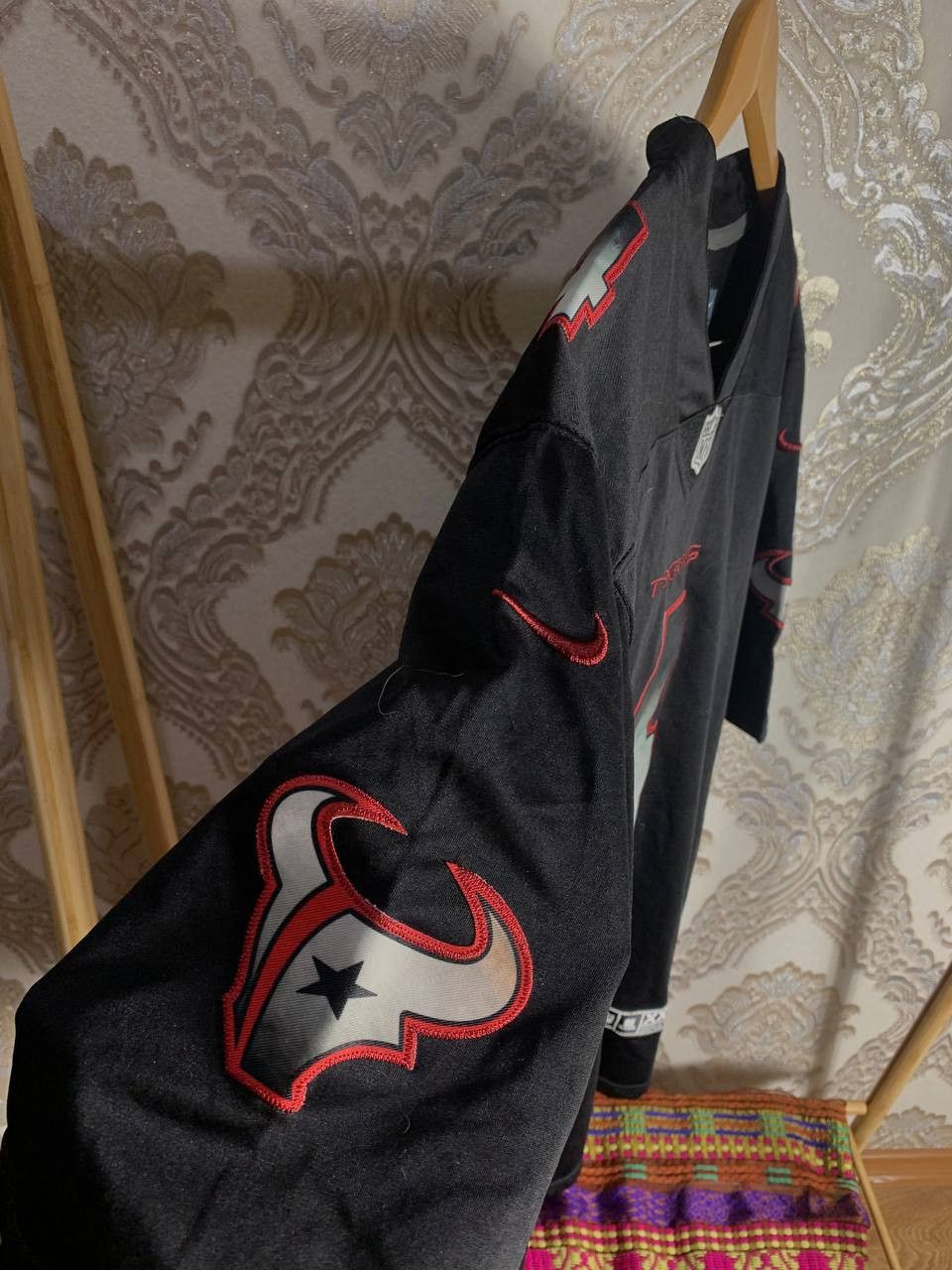 NFL Vintage Nike Texans Retro Rugby Football Jersey Y2K 90s Size US XXL / EU 58 / 5 - 5 Thumbnail
