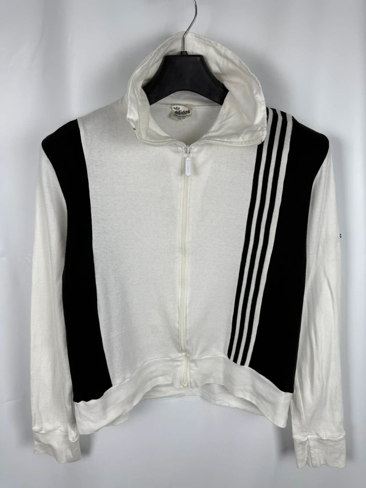 Adidas Adidas Vintage 1980s Made in Yugoslavia Full Zip Jumper Size US L / EU 52-54 / 3 - 1 Thumbnail
