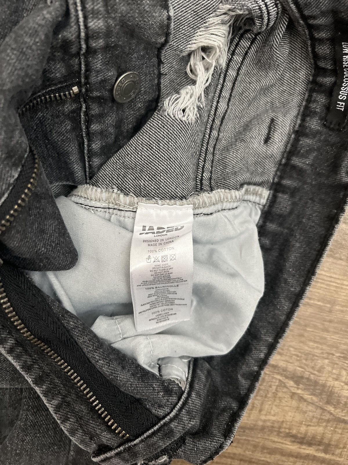 Jaded London Jaded London Baggy Denim Size US 28 / EU 44 - 2 Thumbnail