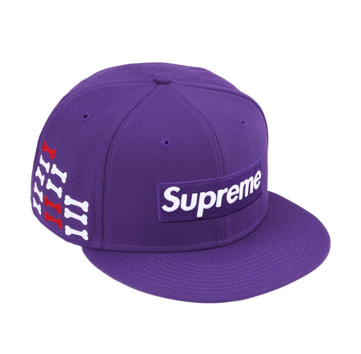 Supreme 59FIFTY パープル　キャップ サイズ　7 1/2 Supreme（シュプリーム）キャップ 紫 サイズ:60.6 メンズ