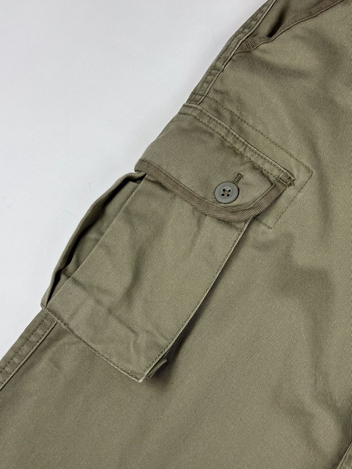 Polo Ralph Lauren × Vintage Polo Ralph Lauren Military Cargo Trousers Pant Size US 26 / EU 42 - 4 Thumbnail