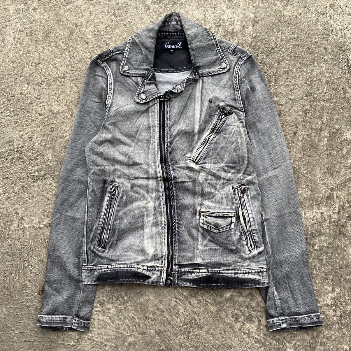 If Six Was Nine × Japanese Brand × Le Grande Bleu (L.G.B.) Cavaria punk denim jacket Size US M / EU 48-50 / 2 - 1 Thumbnail