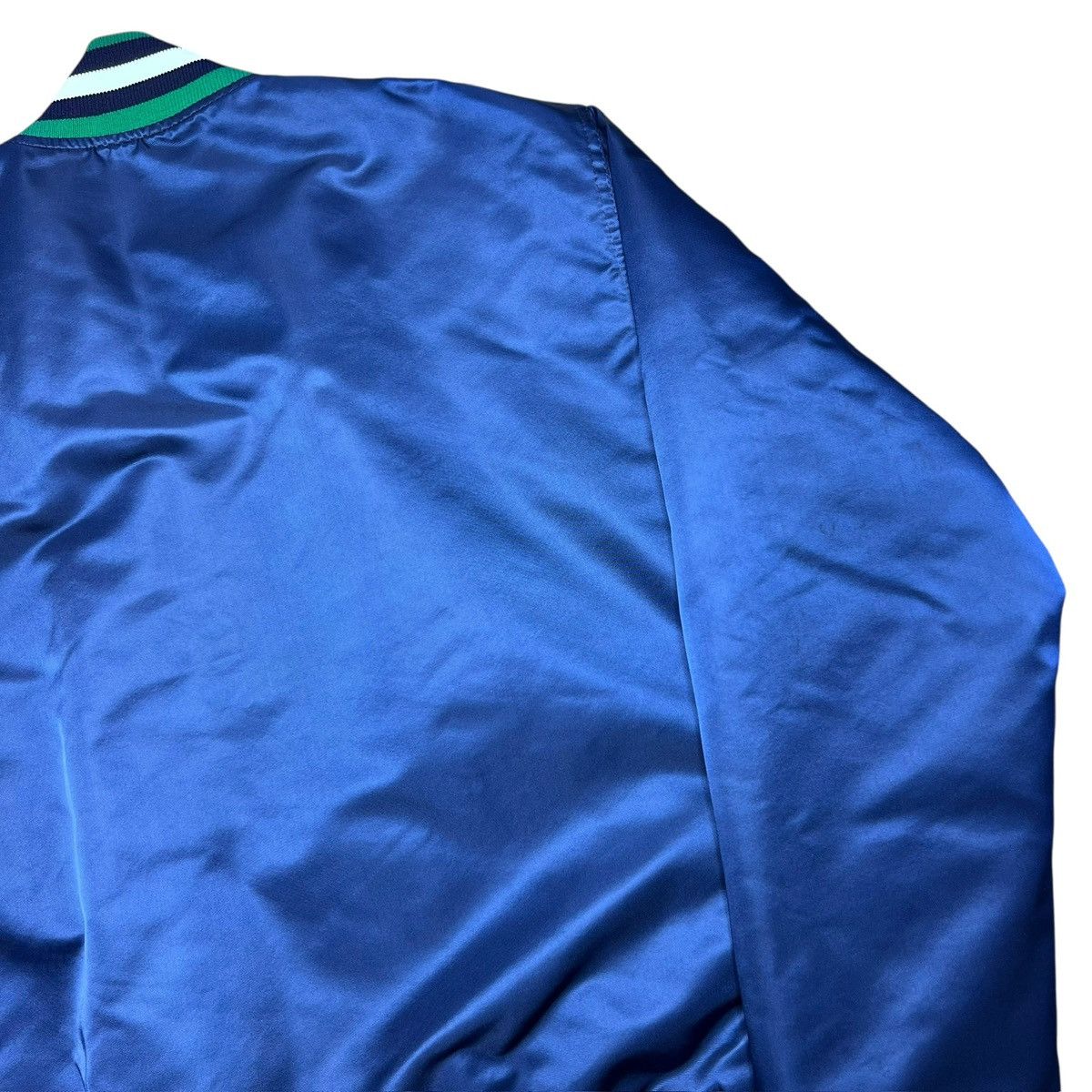 Starter Vintage 1980s NBA Denver Nuggets Starter Satin Bomber Jacket Size US M / EU 48-50 / 2 - 22 Thumbnail