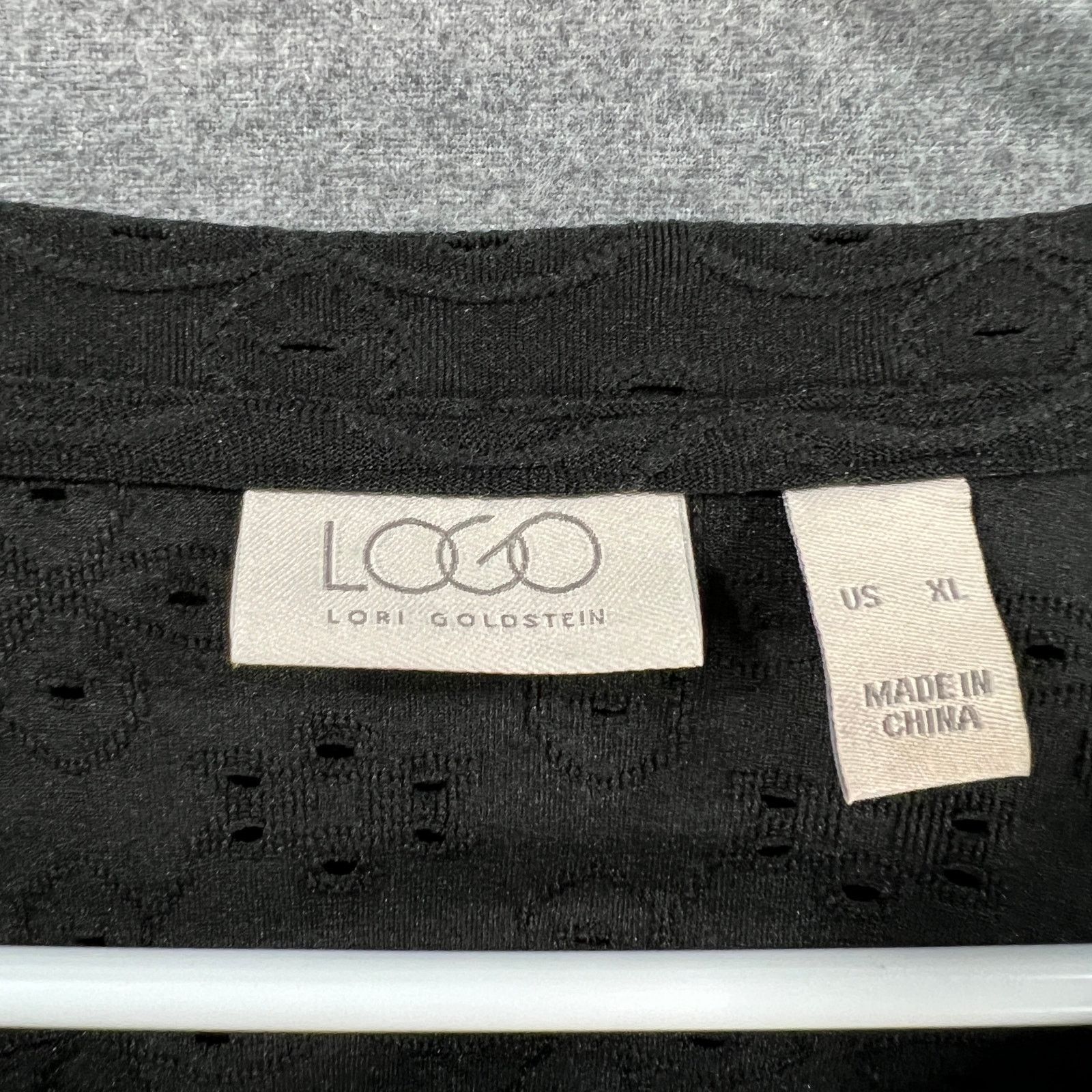 Other LOGO by Lori Goldstein Stretch Evelet Button Size XL / US 12-14 / IT 48-50 - 3 Thumbnail
