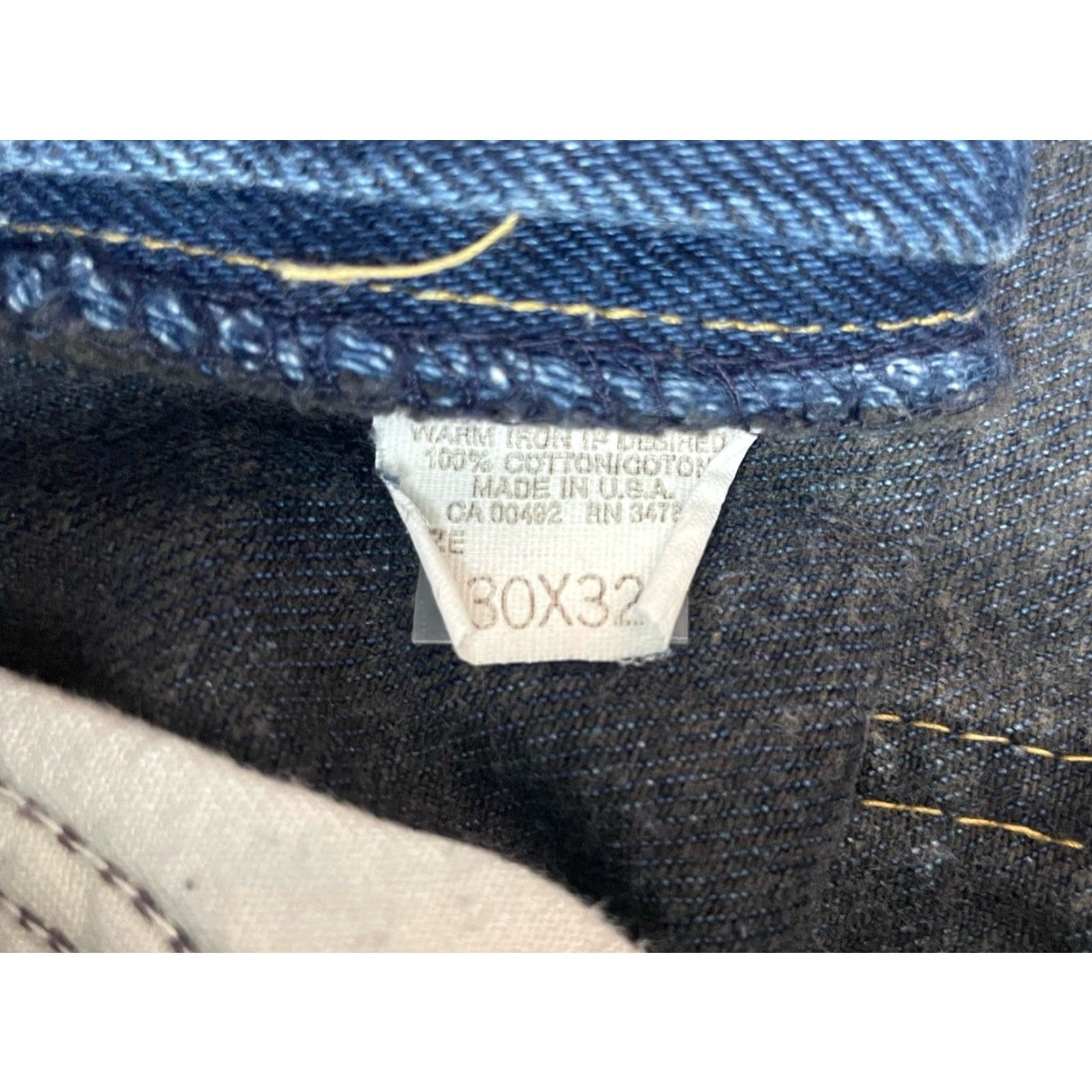 Lee VINTAGE Lee Casuals Jeans Button Fly 30x32 Deadstock NWT USA Mens Blue Size US 30 / EU 46 - 7 Thumbnail