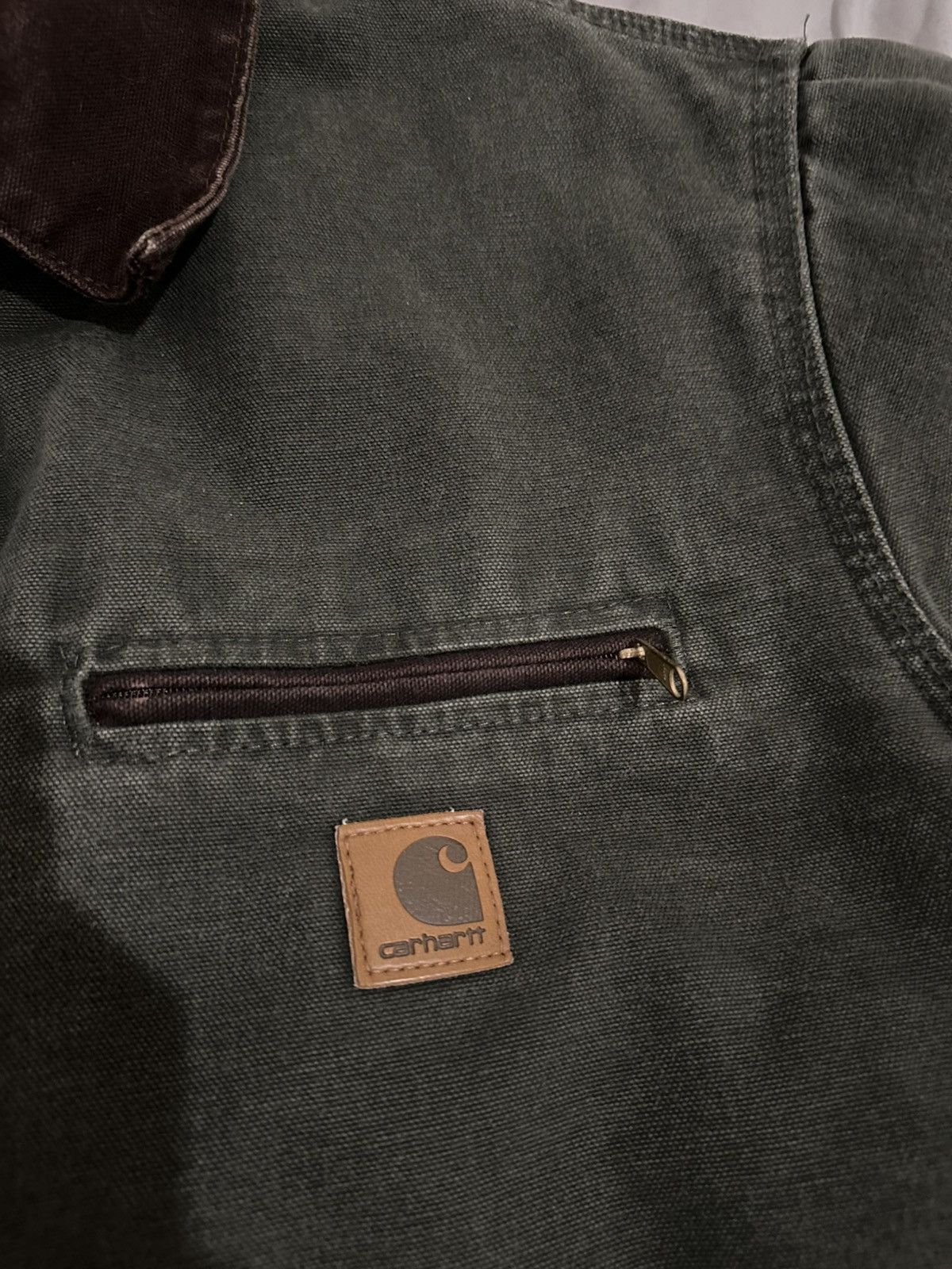 Carhartt Carhartt Detroit Jacket J97 Moss Green 2006 Size US M / EU 48-50 / 2 - 4 Thumbnail