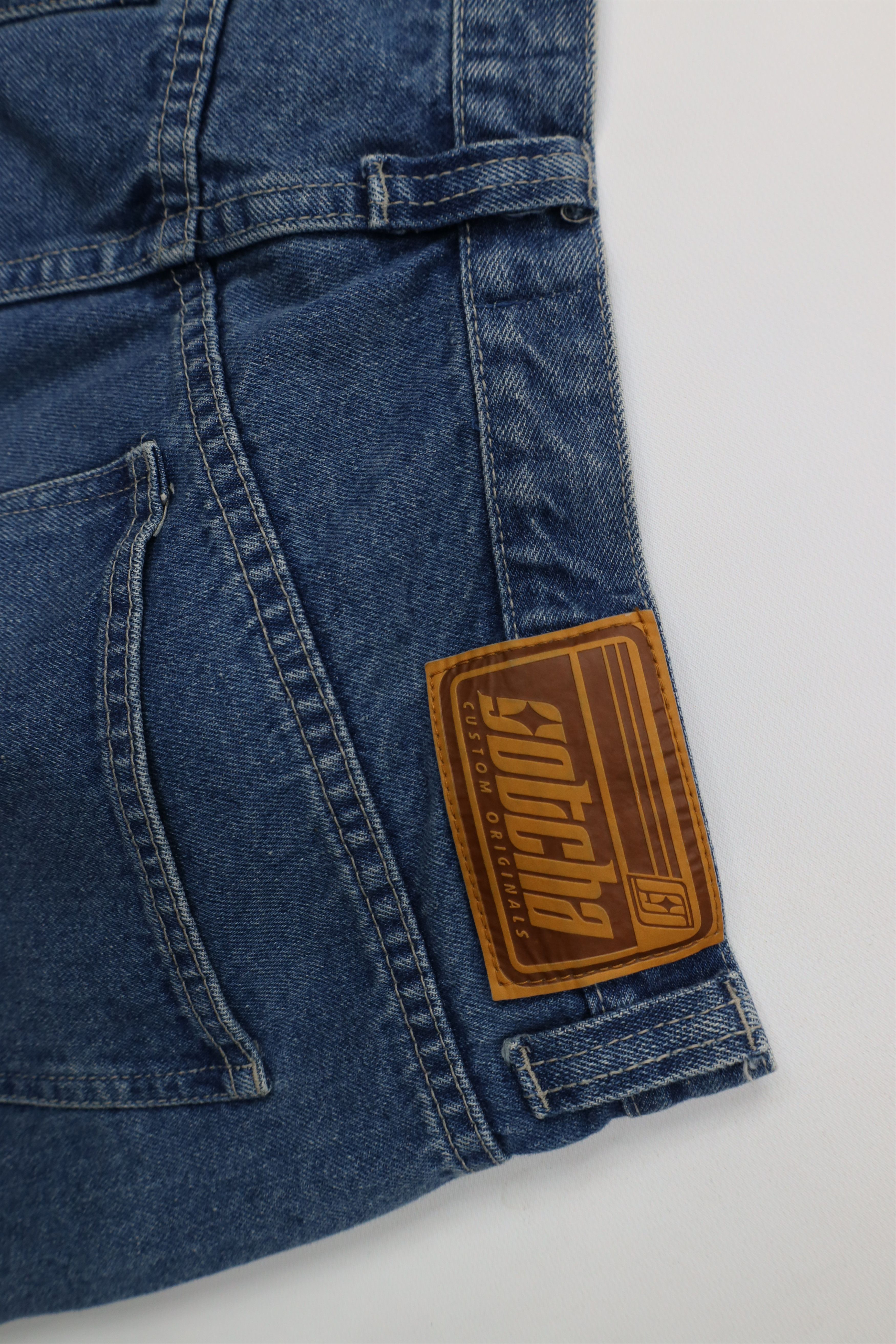 Gotcha Vintage 90s Y2K Gotcha Surfing Baggy Skateboard Jeans Blue Size US 36 / EU 52 - 13 Thumbnail