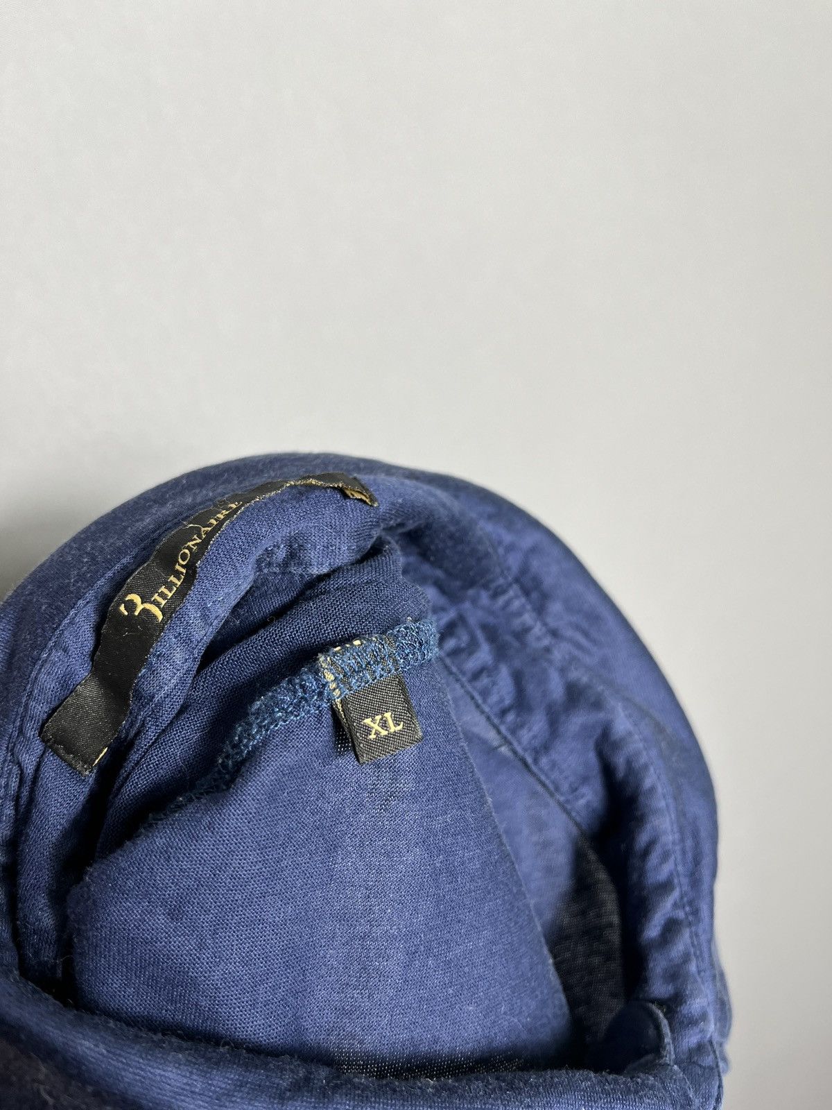 Billionaire Couture billionaire couture polo shirt blue mens italy cotton Size US XL / EU 56 / 4 - 13 Thumbnail