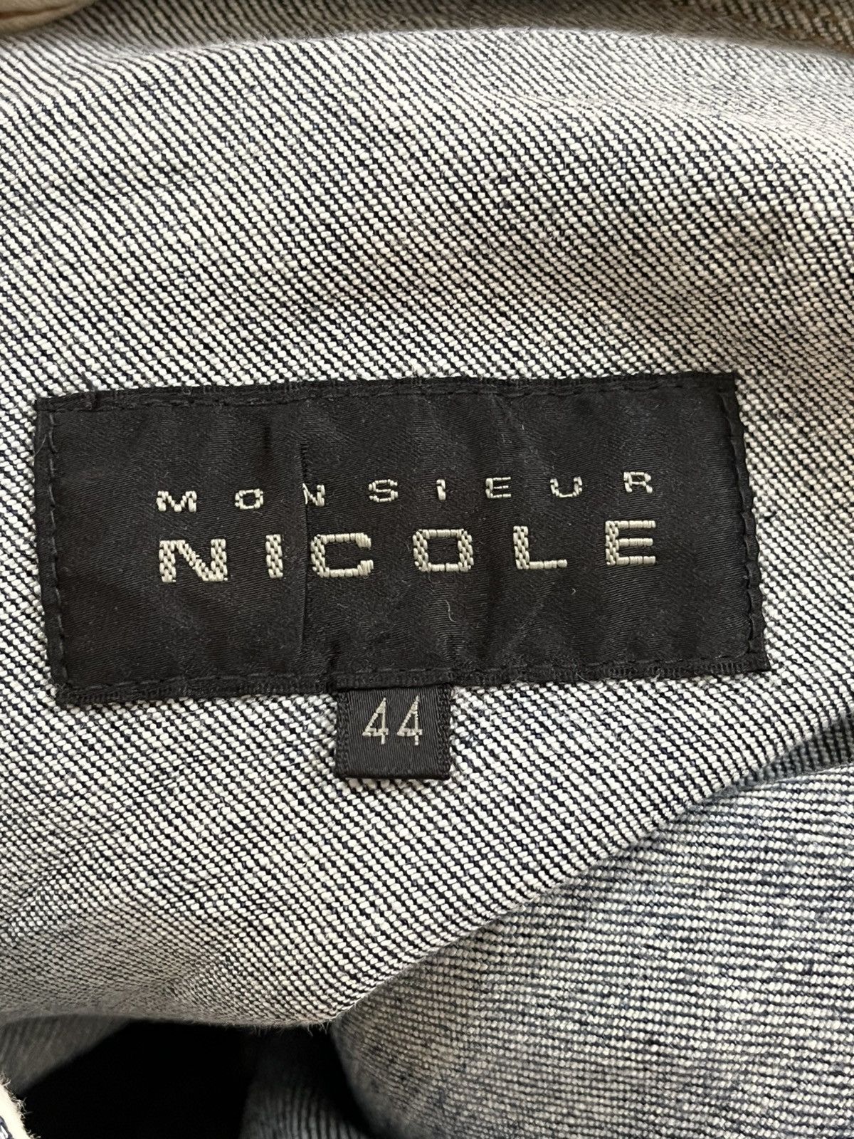 Nicole Club × Seditionaries Vintage Monsieur Nicole Seditionaries Slim fit/Skinny Denim Size US 30 / EU 46 - 12 Thumbnail