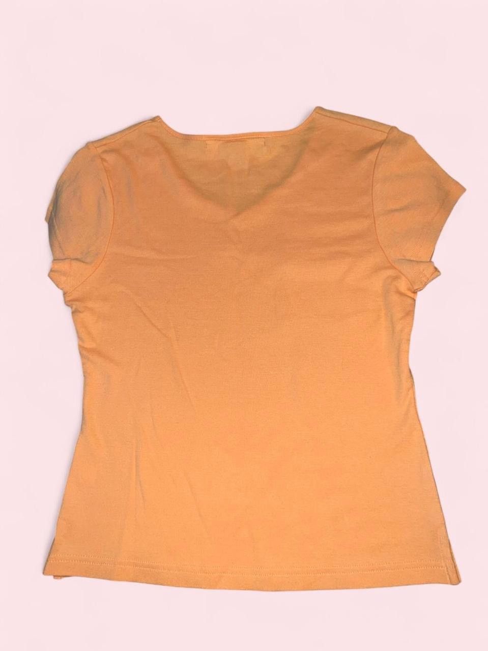 Marithe + Francois Girbaud Le Jean de Marithe + Francois Girbaud baby tee T shirt nwt Size M / US 6-8 / IT 42-44 - 4 Thumbnail