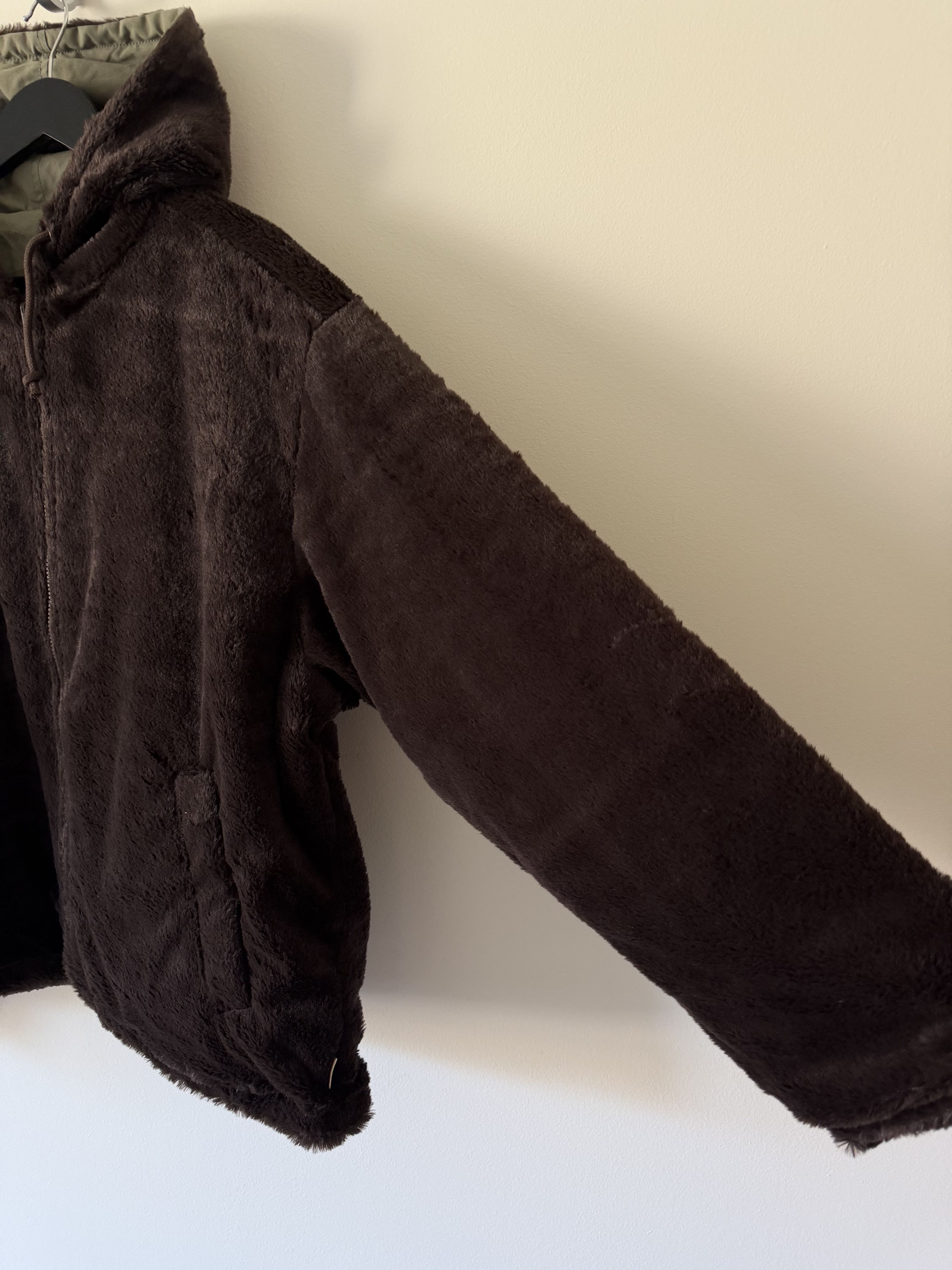 Stussy Stussy Reversible Hooded Jacket in Brown Green Size US XL / EU 56 / 4 - 4 Thumbnail