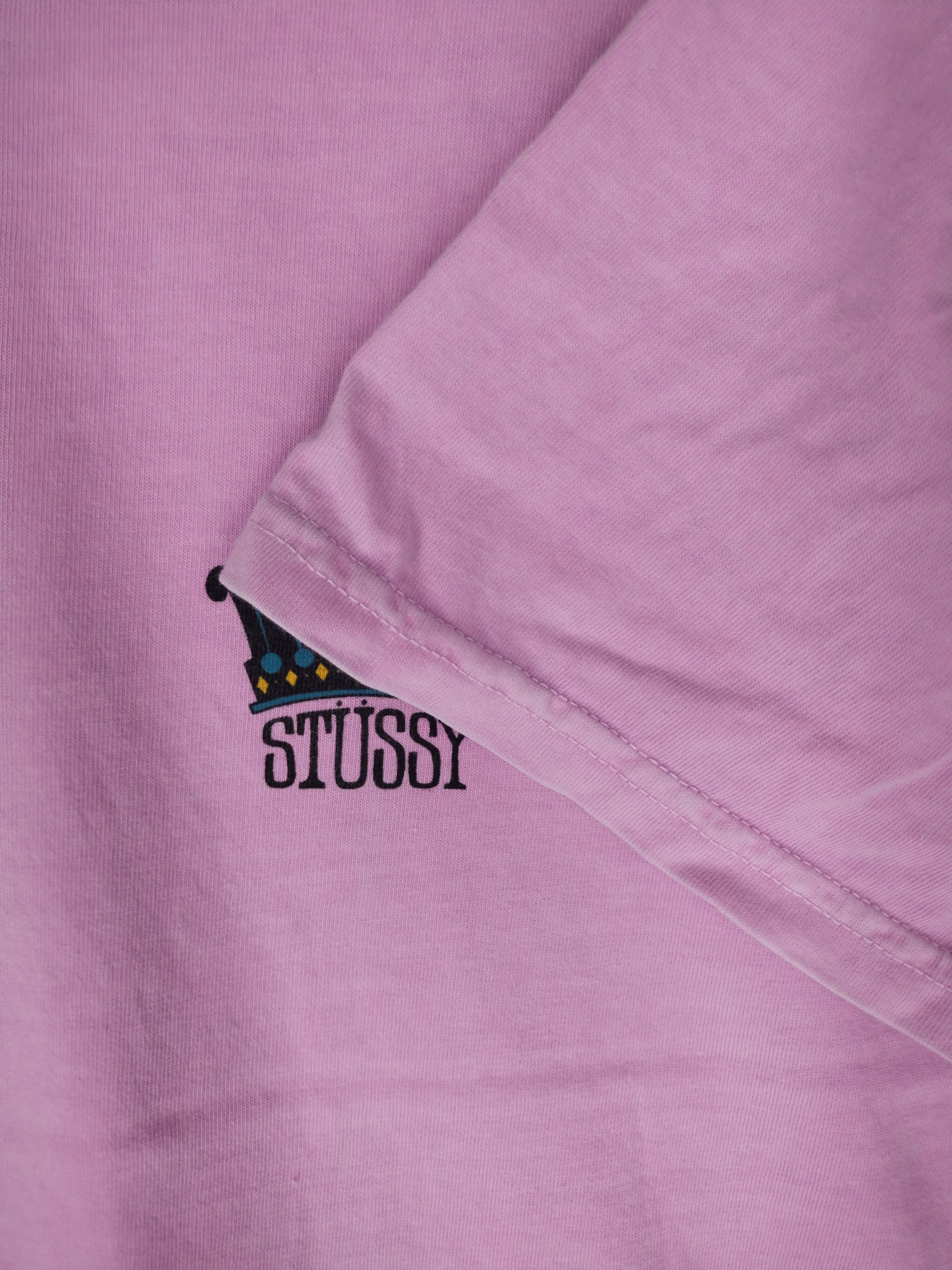 Stussy Stussy The Crown Pink Shirt Size US M / EU 48-50 / 2 - 3 Thumbnail