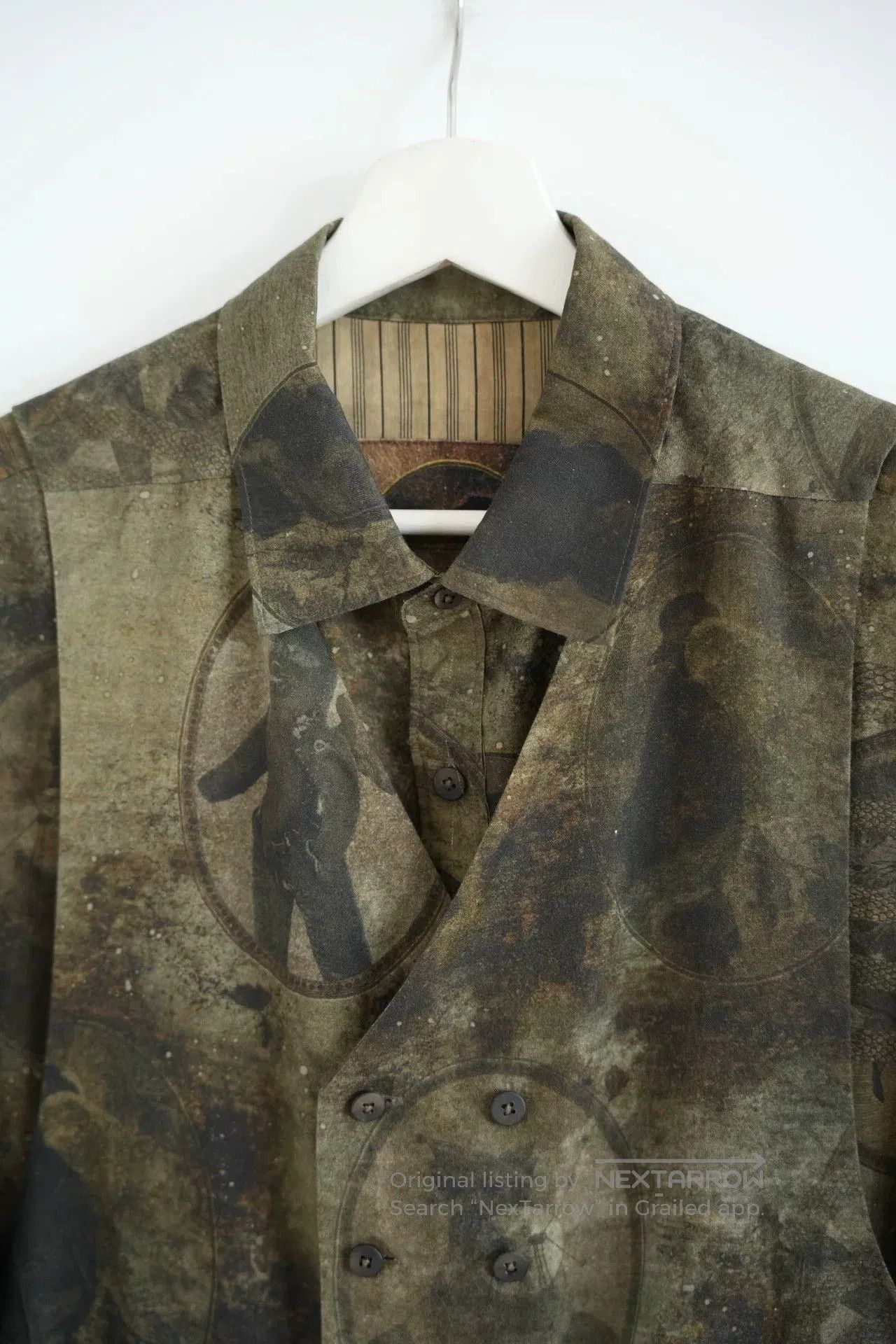 Ziggy Chen Ziggy Chen Double Layer Shirt 22aw. Size US L / EU 52-54 / 3 - 4 Thumbnail