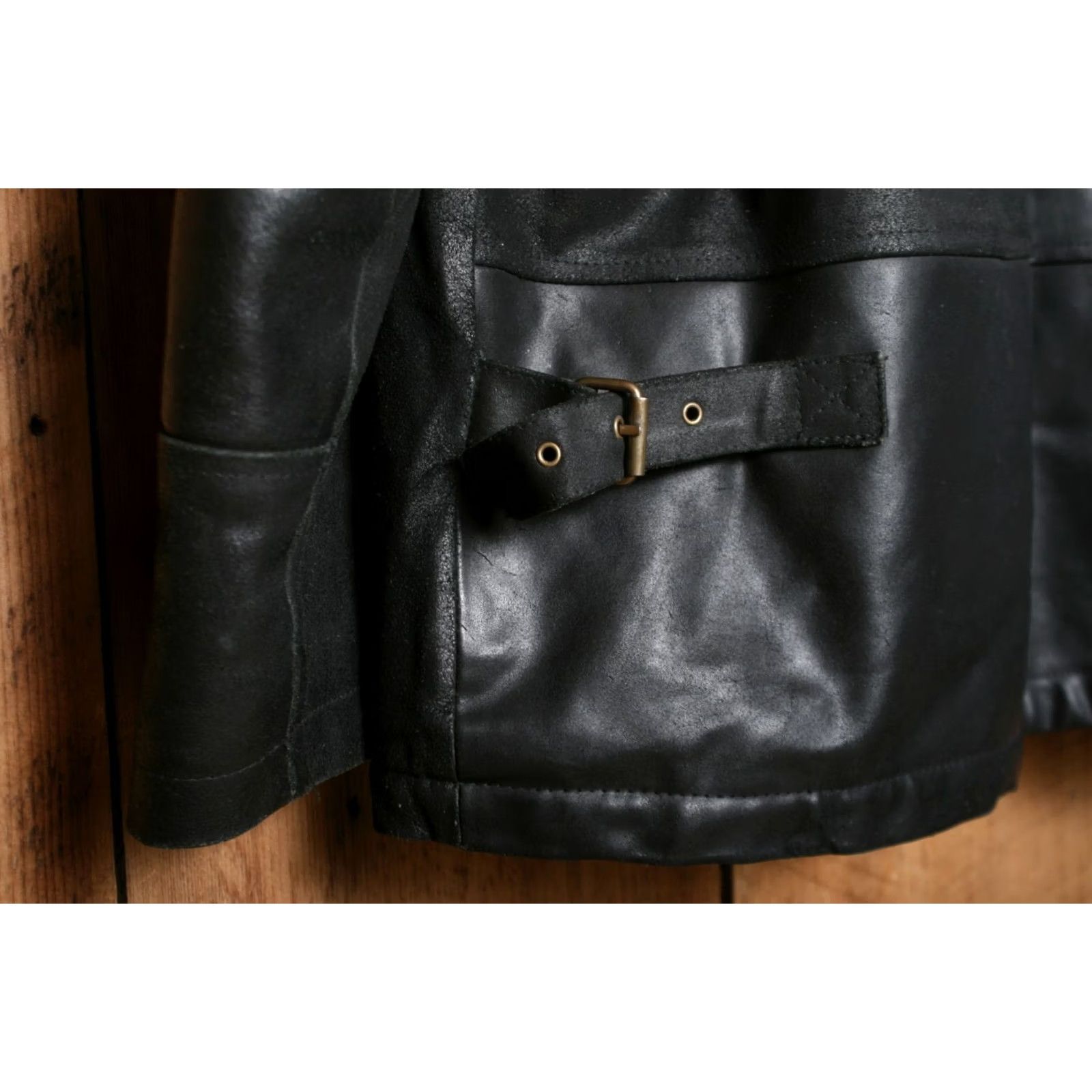 Vintage VINTAGE Wilsons Leather Motorcycle Jacket Black Leather Sherpa Lined XL Mens XS? Size US XL / EU 56 / 4 - 5 Thumbnail