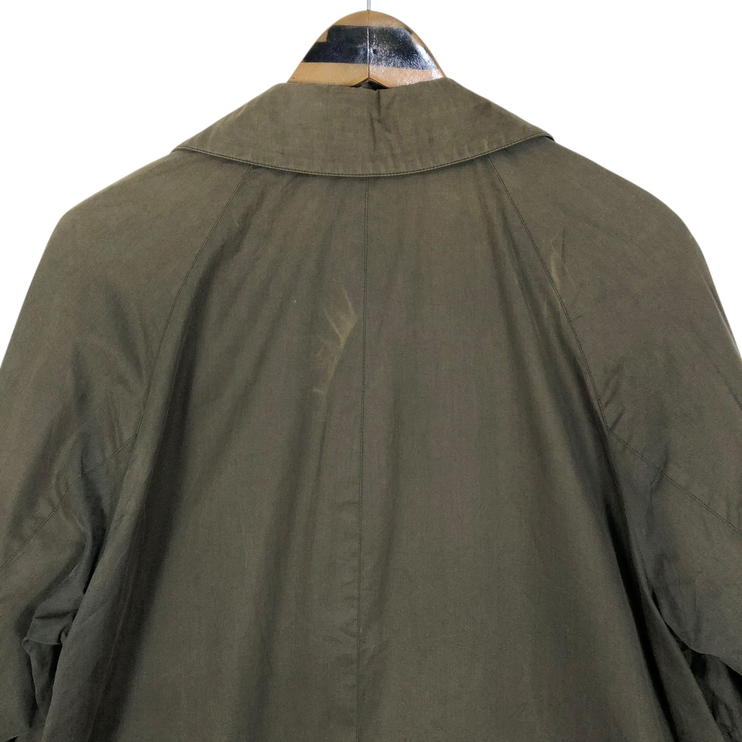 Aquascutum Vintage 90s Aquascutum Of London Faded Car Coat Size US M / EU 48-50 / 2 - 13 Thumbnail