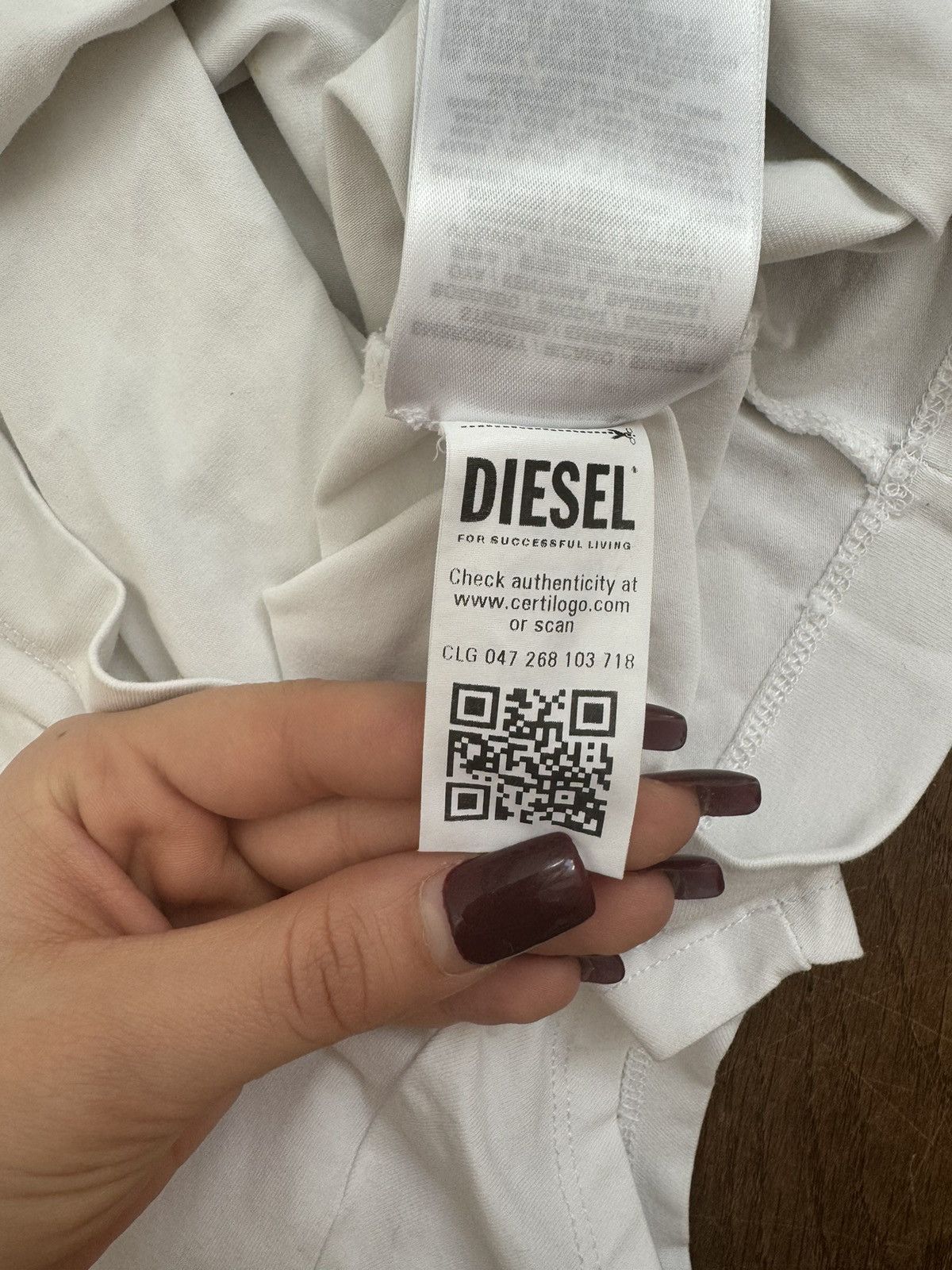 Diesel Diesel T-Angie Size XXS / US 00 / IT 34 - 2 Thumbnail