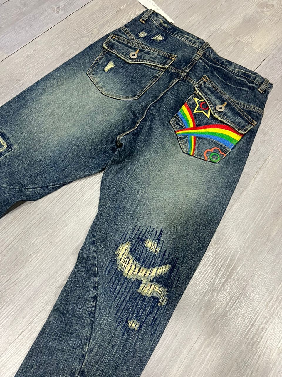 Hysteric Glamour RARE Retro Girls Jeans Japanese Brand Exhibitionist Vintage Size US 30 / EU 46 - 6 Thumbnail