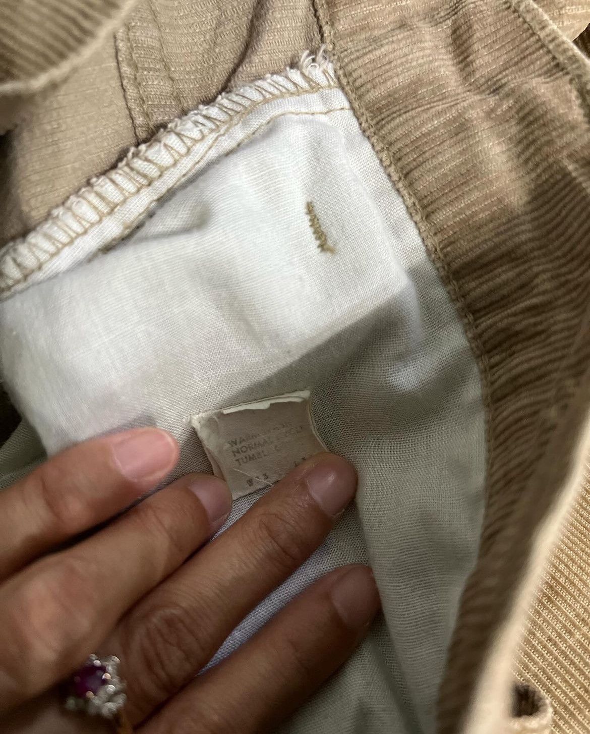 Levi's × Vintage Vintage 1970’s Levis 646 Corduroy Pants Top Button 29 Size US 32 / EU 48 - 5 Thumbnail