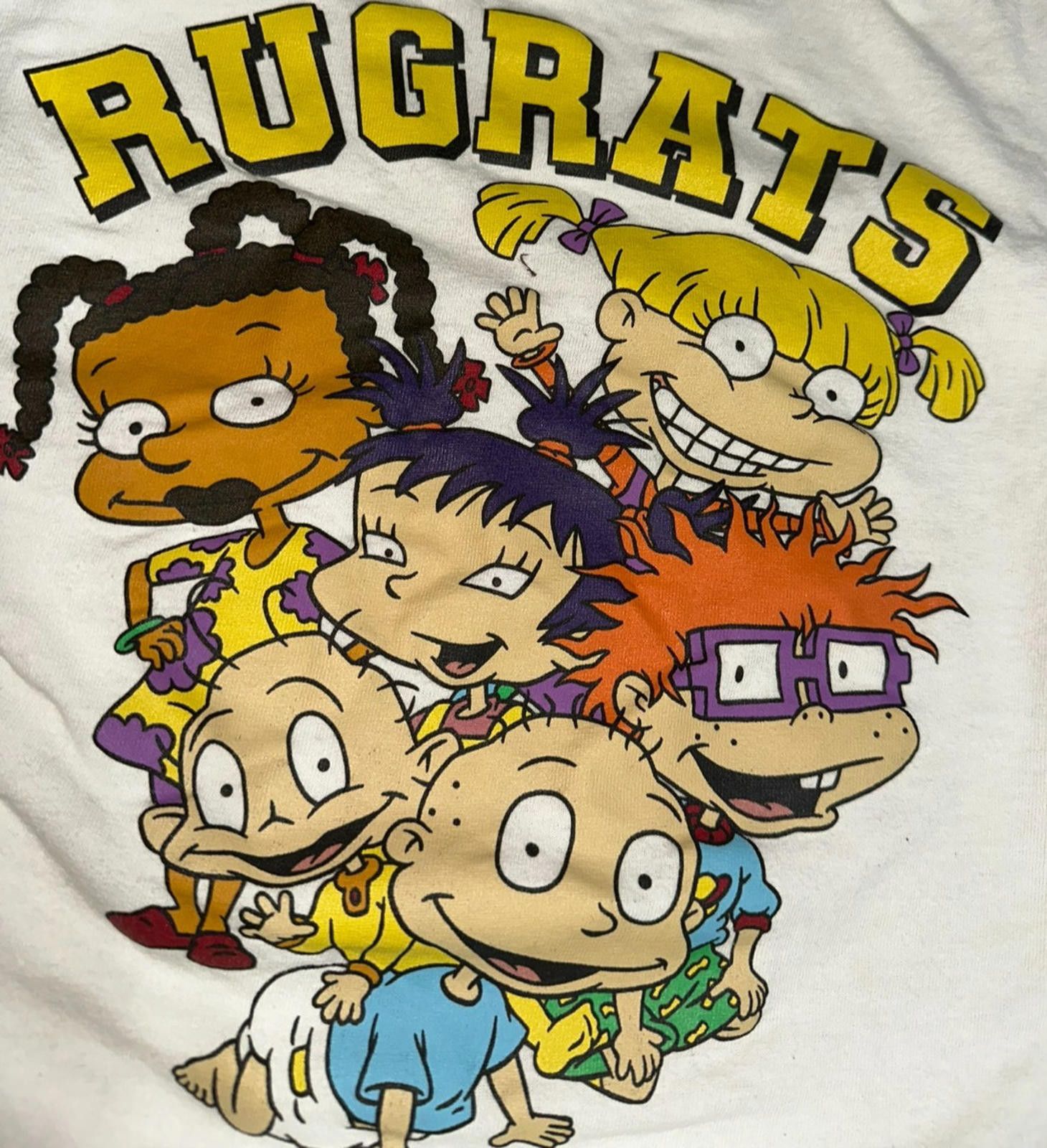 Nickelodeon Rugrats Cartoon T-Shirt 90s Nickelodeon Graphic Large Size L / US 10 / IT 46 - 2 Thumbnail