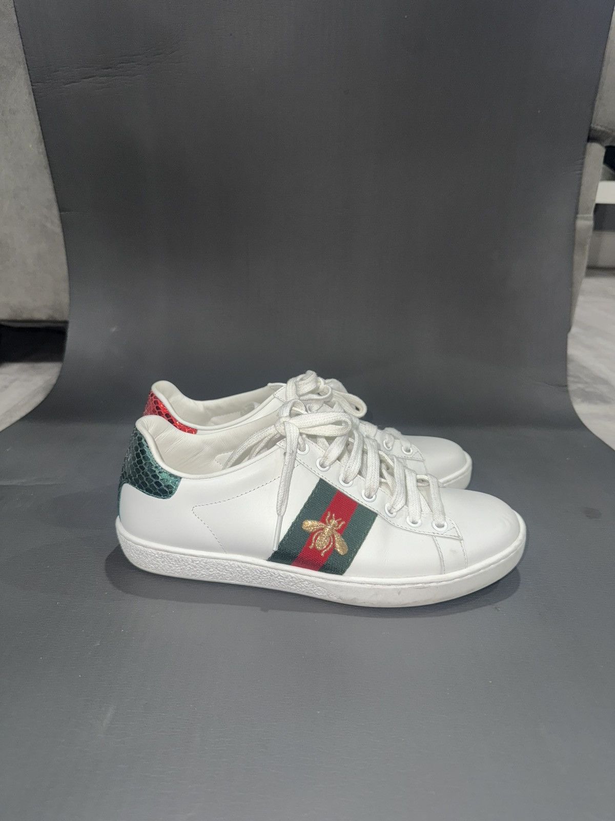 Gucci Gucci ace embroidered bee Size US 8 / IT 38 - 1 Thumbnail