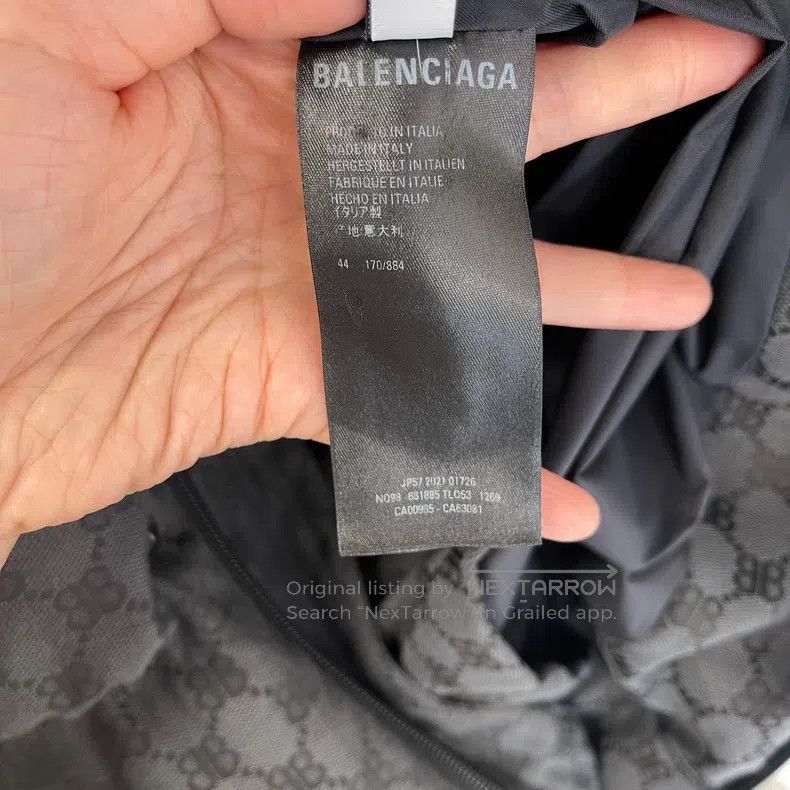 Balenciaga Balenciaga Logo Double B Printed Down Jacket Size US S / EU 44-46 / 1 - 4 Thumbnail