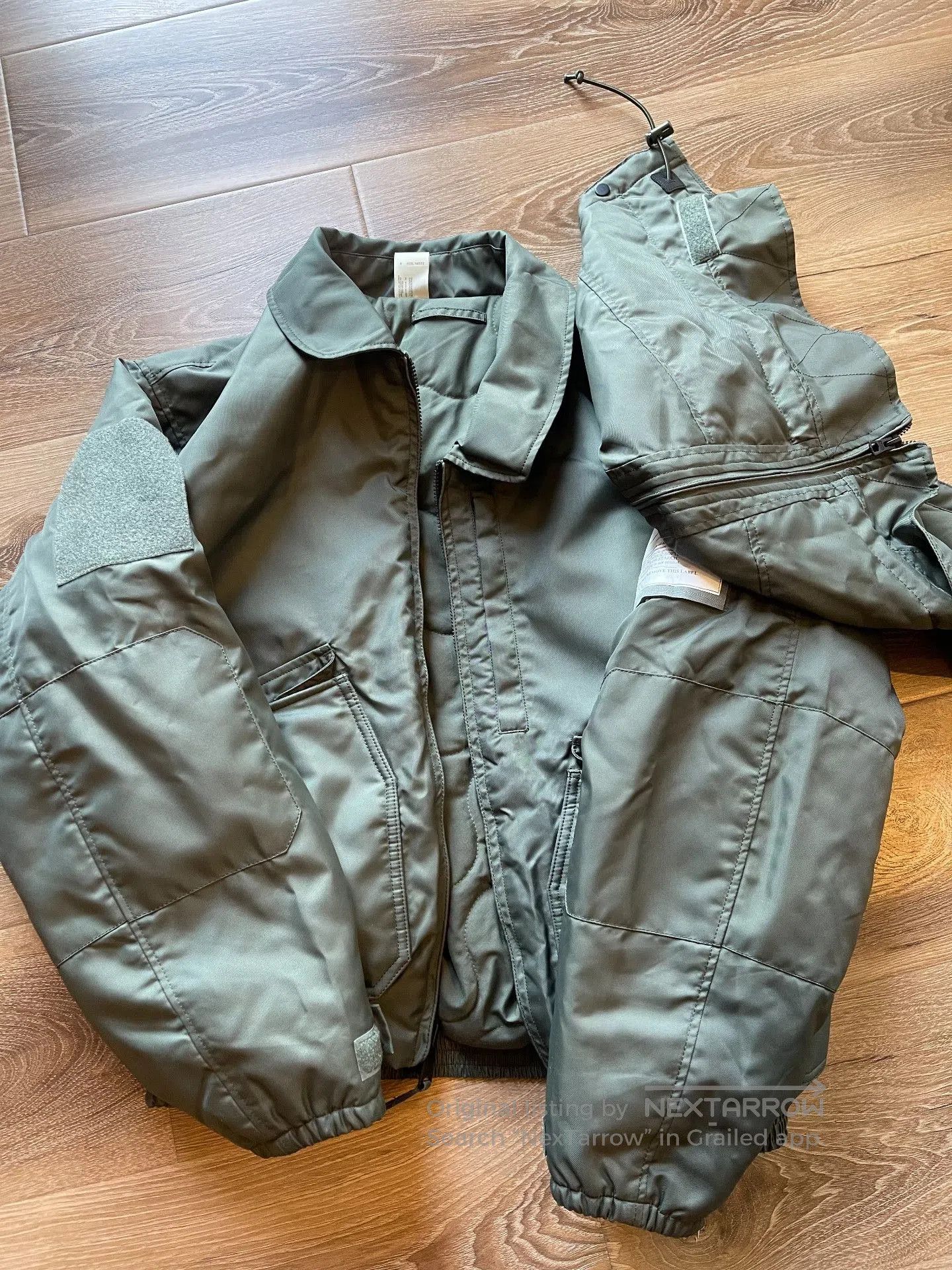 N.Hoolywood N.HOOLYWOOD x Alpha Hooded Flight Jacket. Size US M / EU 48-50 / 2 - 4 Thumbnail