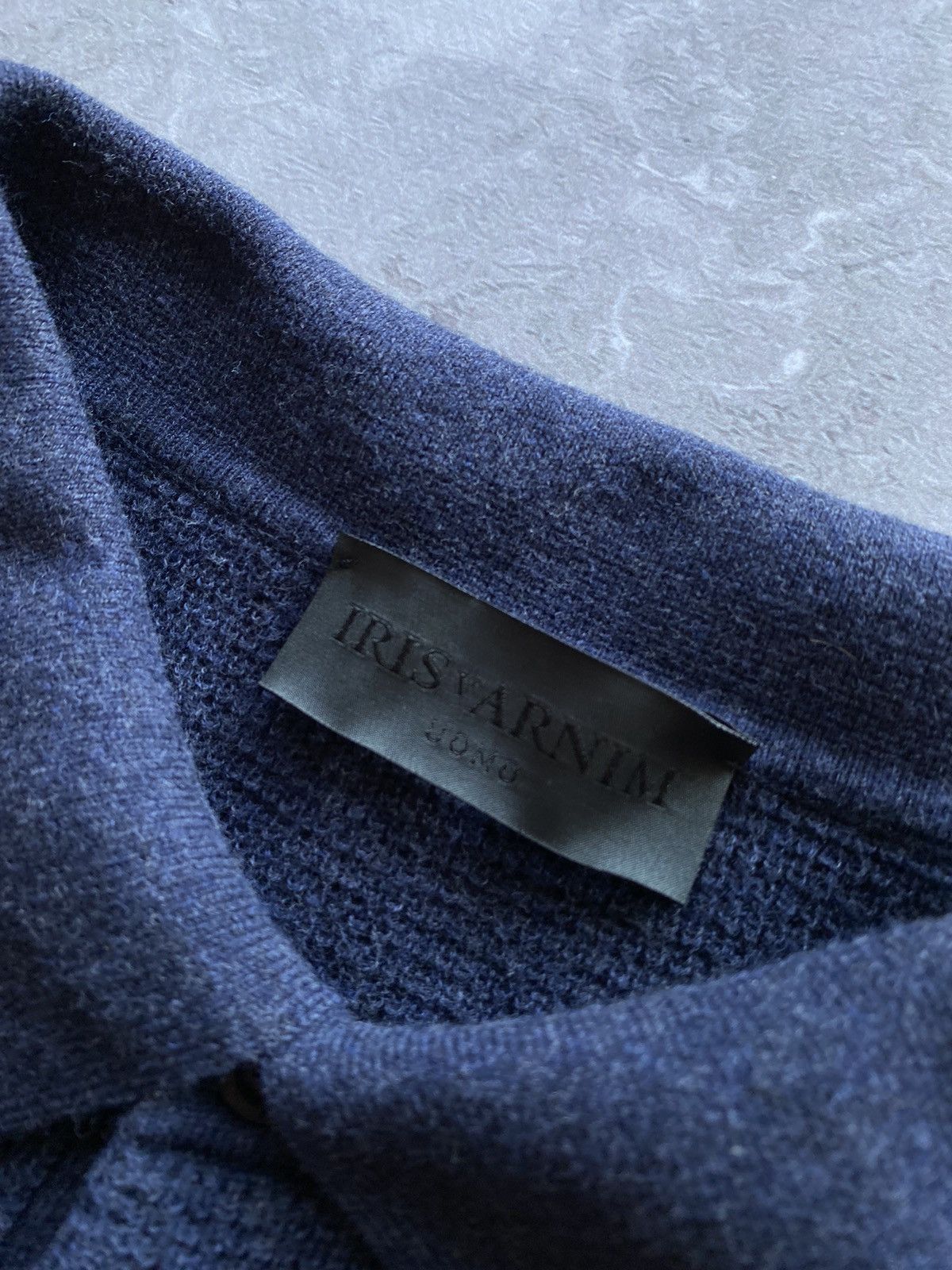 Iris von Arnim Rare Iris von Arnim Uomo Relaxed Long Polo Made in Italy Size US L / EU 52-54 / 3 - 6 Thumbnail