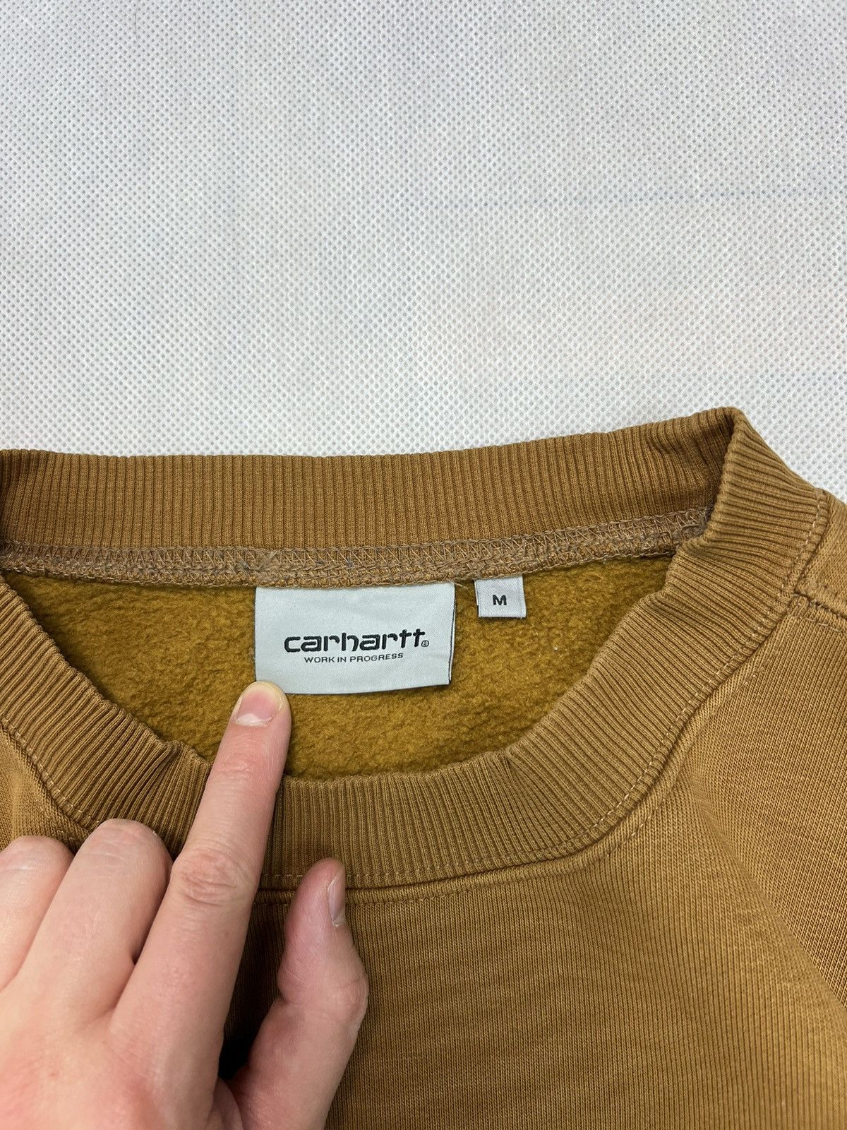 Carhartt Sweatshirt Carhartt spellout big logo great color Size US M / EU 48-50 / 2 - 3 Thumbnail