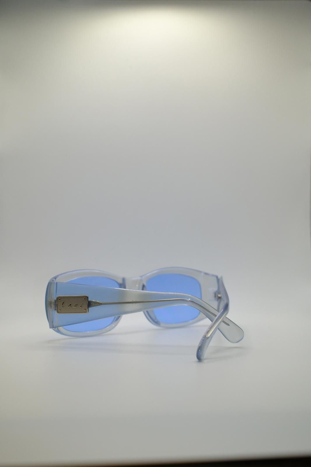 TED LAPIDUS 2000' Lazi Big Frames Baby Blue Tint Sunglasses Size ONE SIZE - 3 Thumbnail