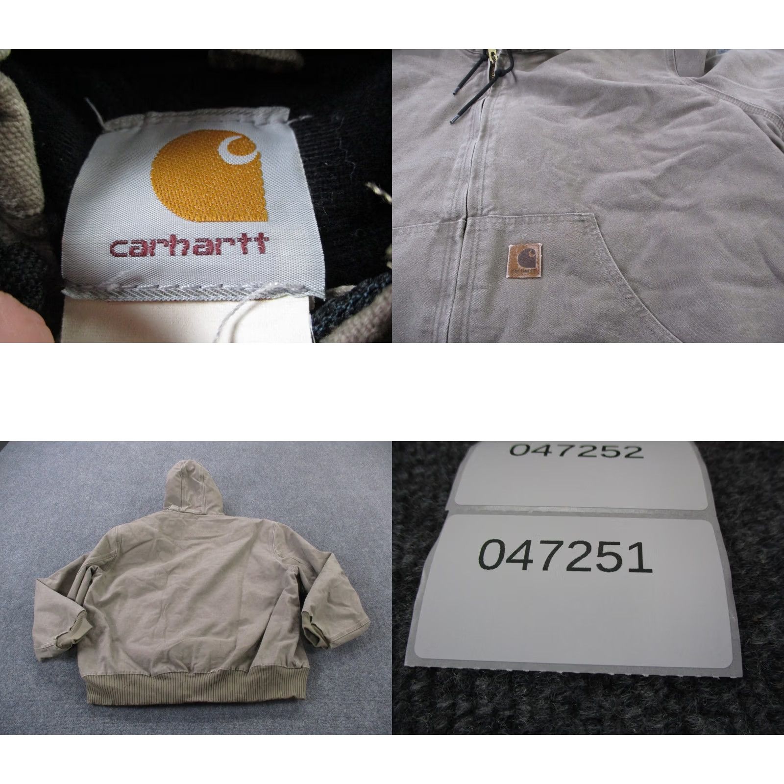 Carhartt Carhartt Jacket Mens 2XL Sandstone Duck Active Workwear Outdoor J130 Size US XXL / EU 58 / 5 - 8 Thumbnail