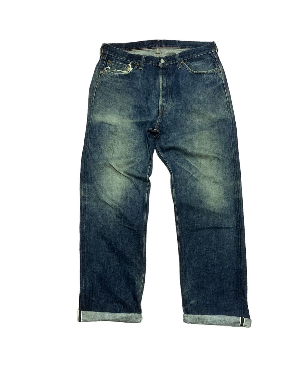 Full Count & Co. 💥RARE VINTAGE FULL COUNT & Co SELVAGE REDLINE DENIM ...