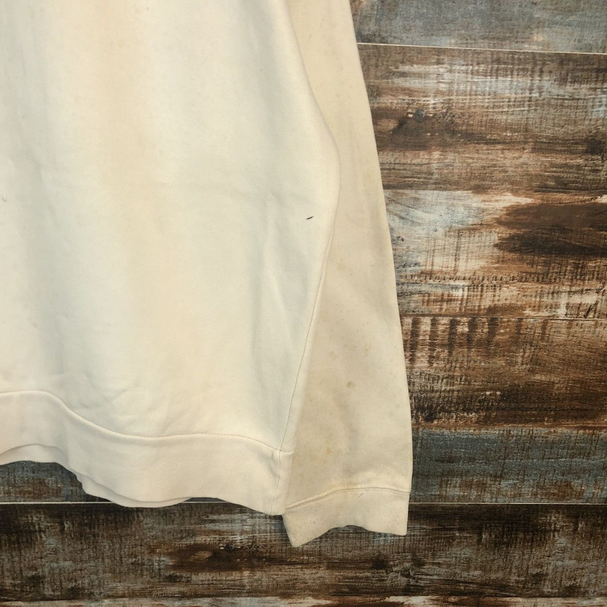 Timberland × Vintage Timberland White Sweatshirt #A1446 Size US L / EU 52-54 / 3 - 8 Thumbnail