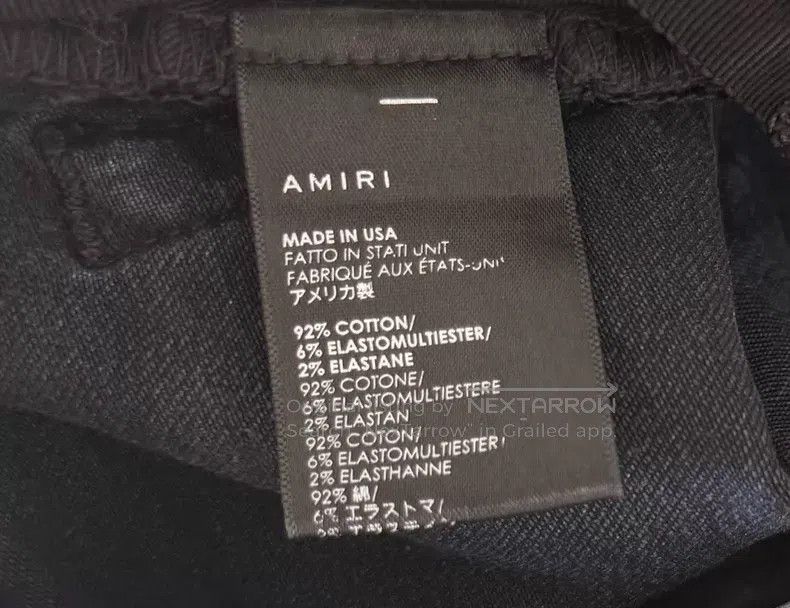 Amiri Amiri Black Shotgun Destroyed Denim Jeans Size US 28 / EU 44 - 3 Thumbnail